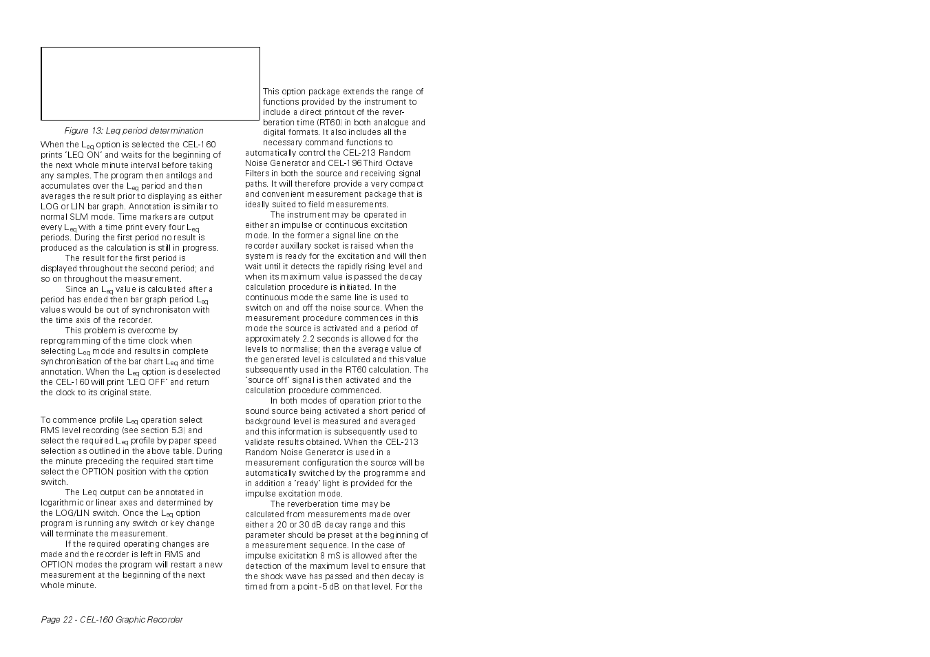 Casella CEL CEL-160 User Manual | Page 22 / 24