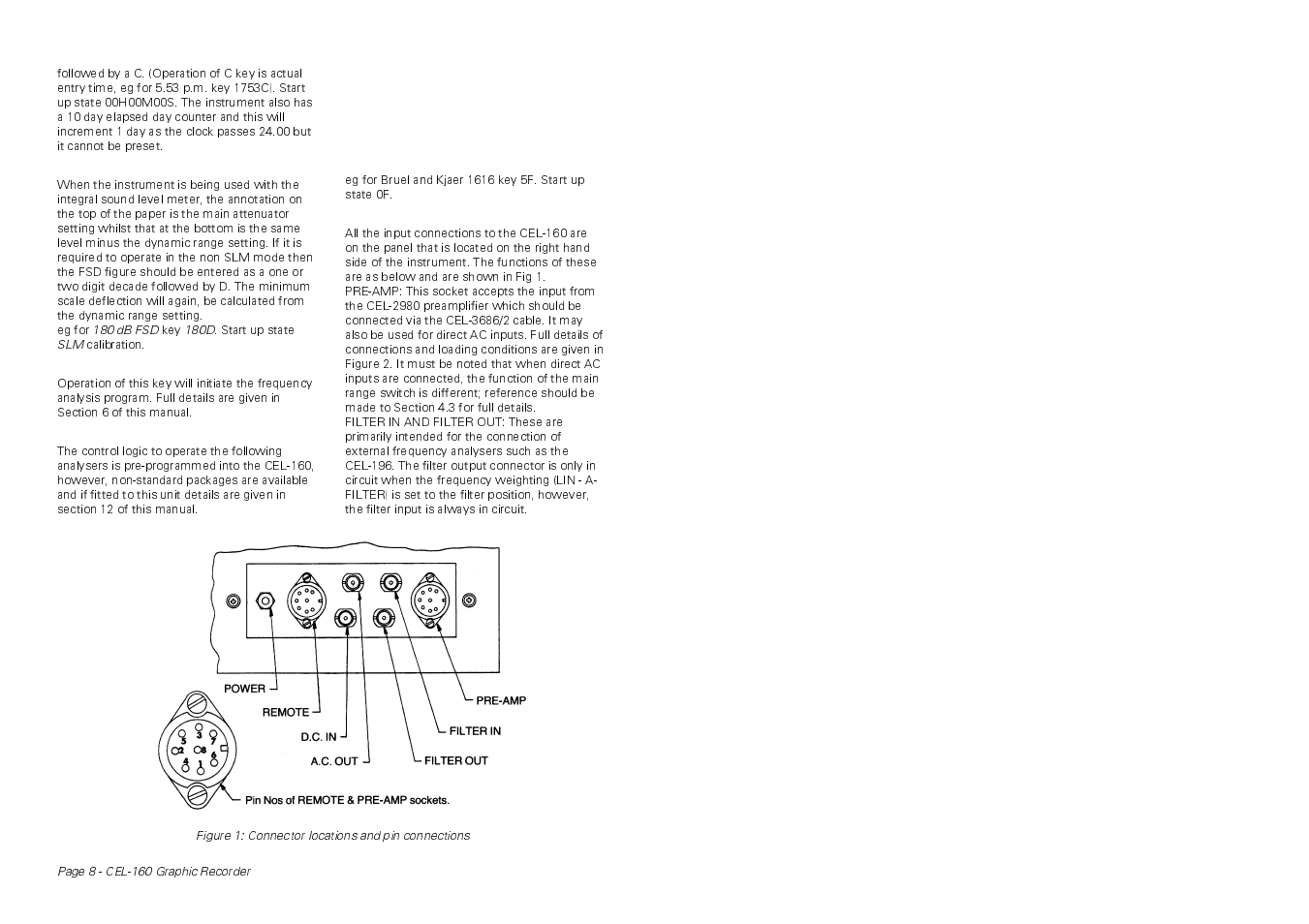 Casella CEL CEL-160 User Manual | Page 8 / 24