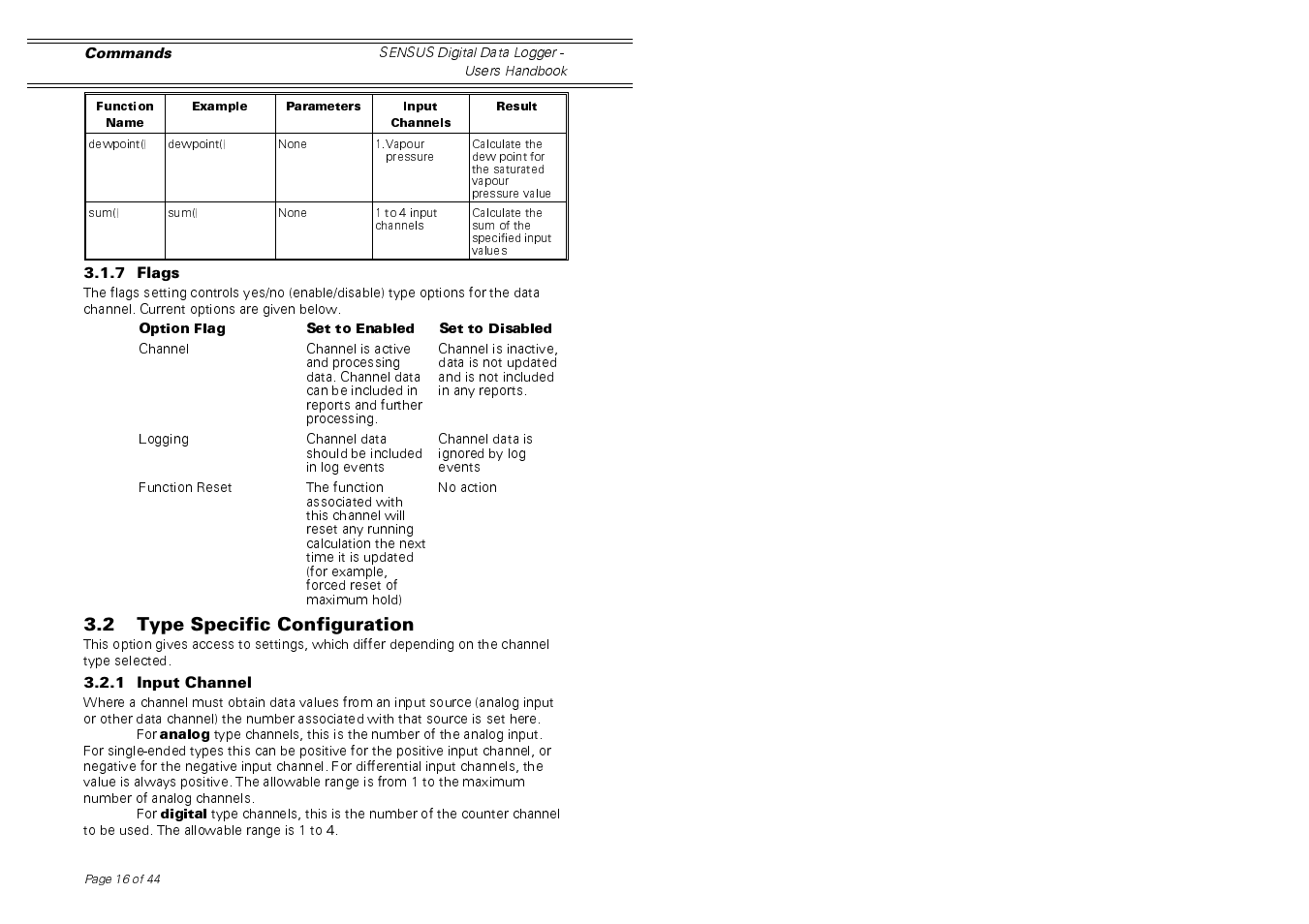 Casella CEL Sensus data logger unit User Manual | Page 16 / 44