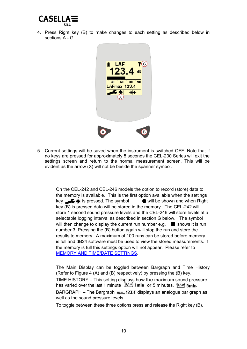 Casella CEL CEL24X User Manual | Page 10 / 21