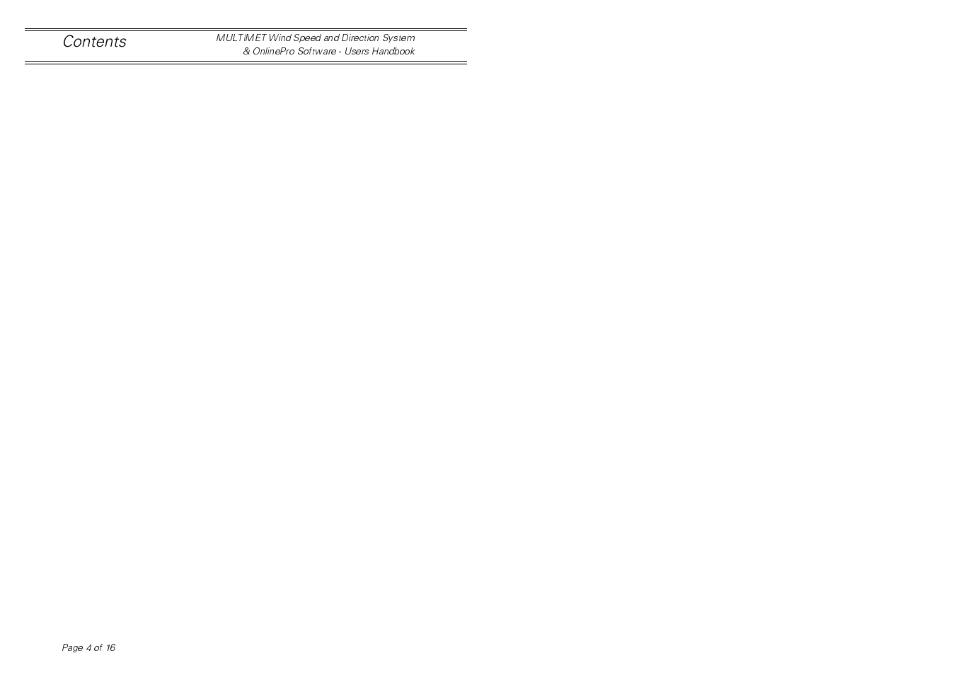 Casella CEL Multimet User Manual | Page 4 / 16