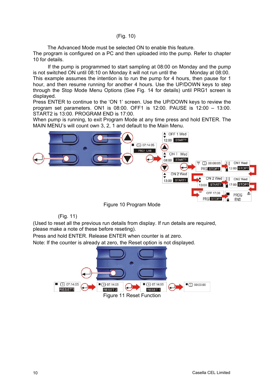 Casella CEL Software for the Tuff sampling pumps User Manual | Page 10 / 38