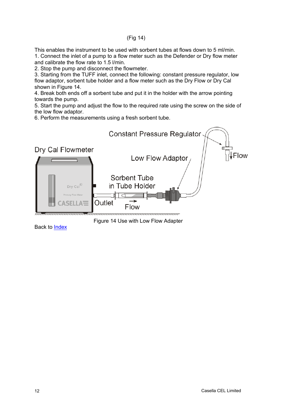 Casella CEL Software for the Tuff sampling pumps User Manual | Page 12 / 38