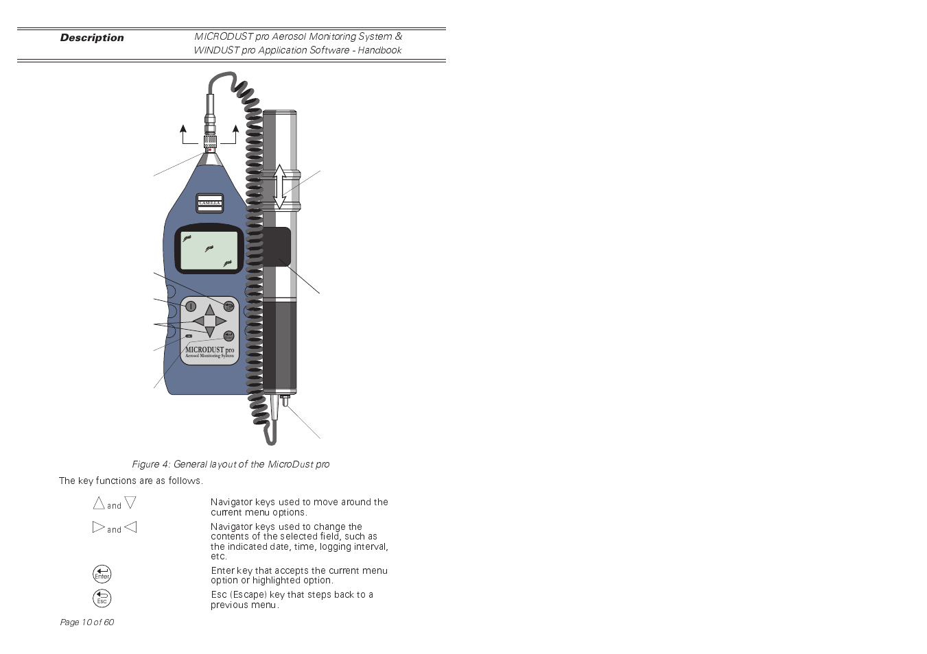Casella CEL Software for the Microdust dust monitor User Manual | Page 10 / 59