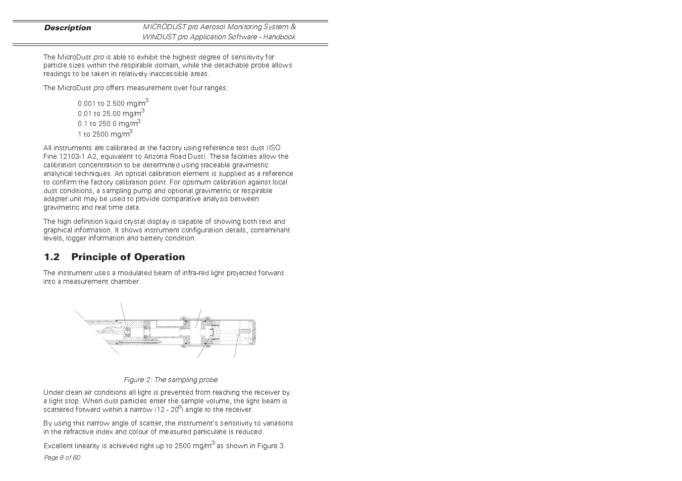 Casella CEL Software for the Microdust dust monitor User Manual | Page 8 / 59