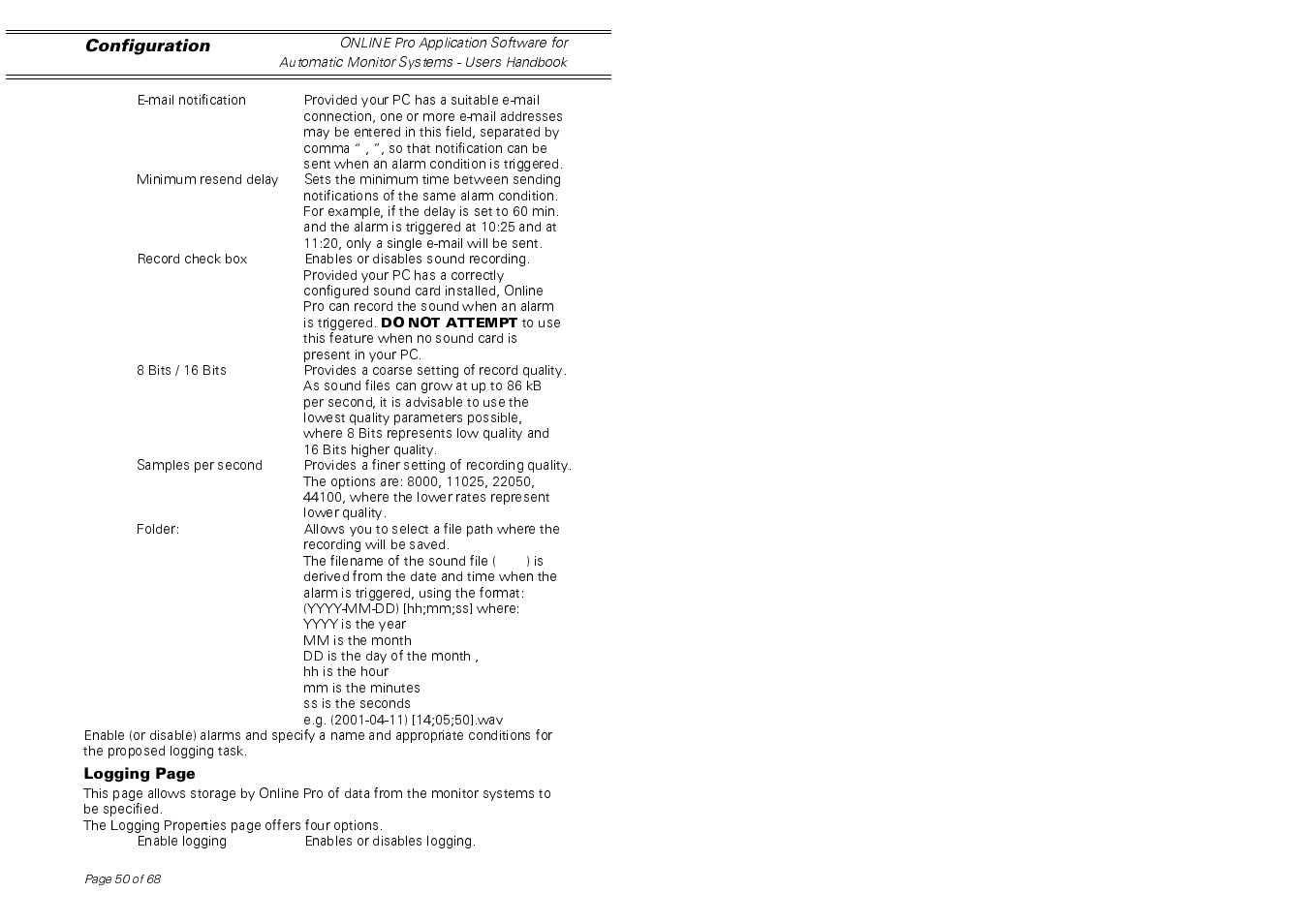 Casella CEL Software for Nomad (User Configuration) User Manual | Page 16 / 34
