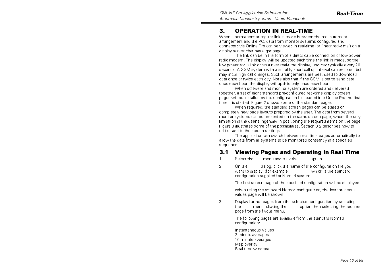 Casella CEL Software for Nomad (Standard Operation) User Manual | Page 13 / 34