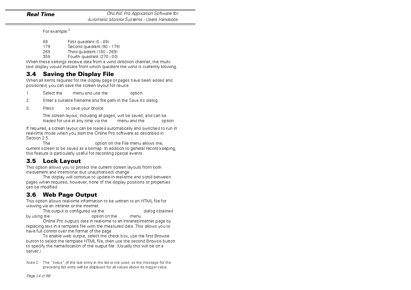 Casella CEL Software for Nomad (Standard Operation) User Manual | Page 24 / 34