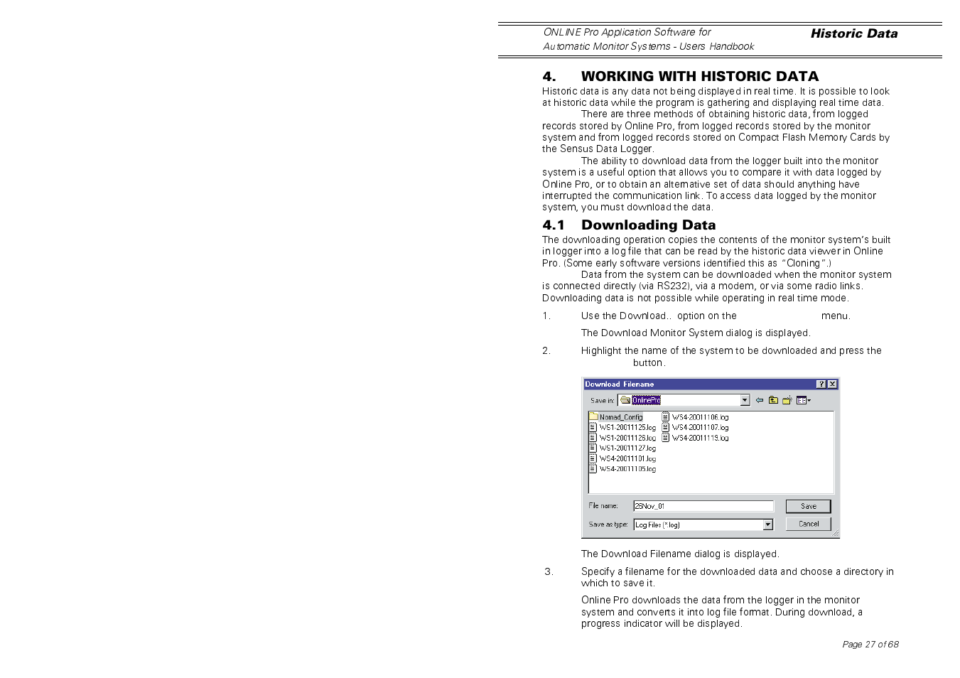 Casella CEL Software for Nomad (Standard Operation) User Manual | Page 27 / 34