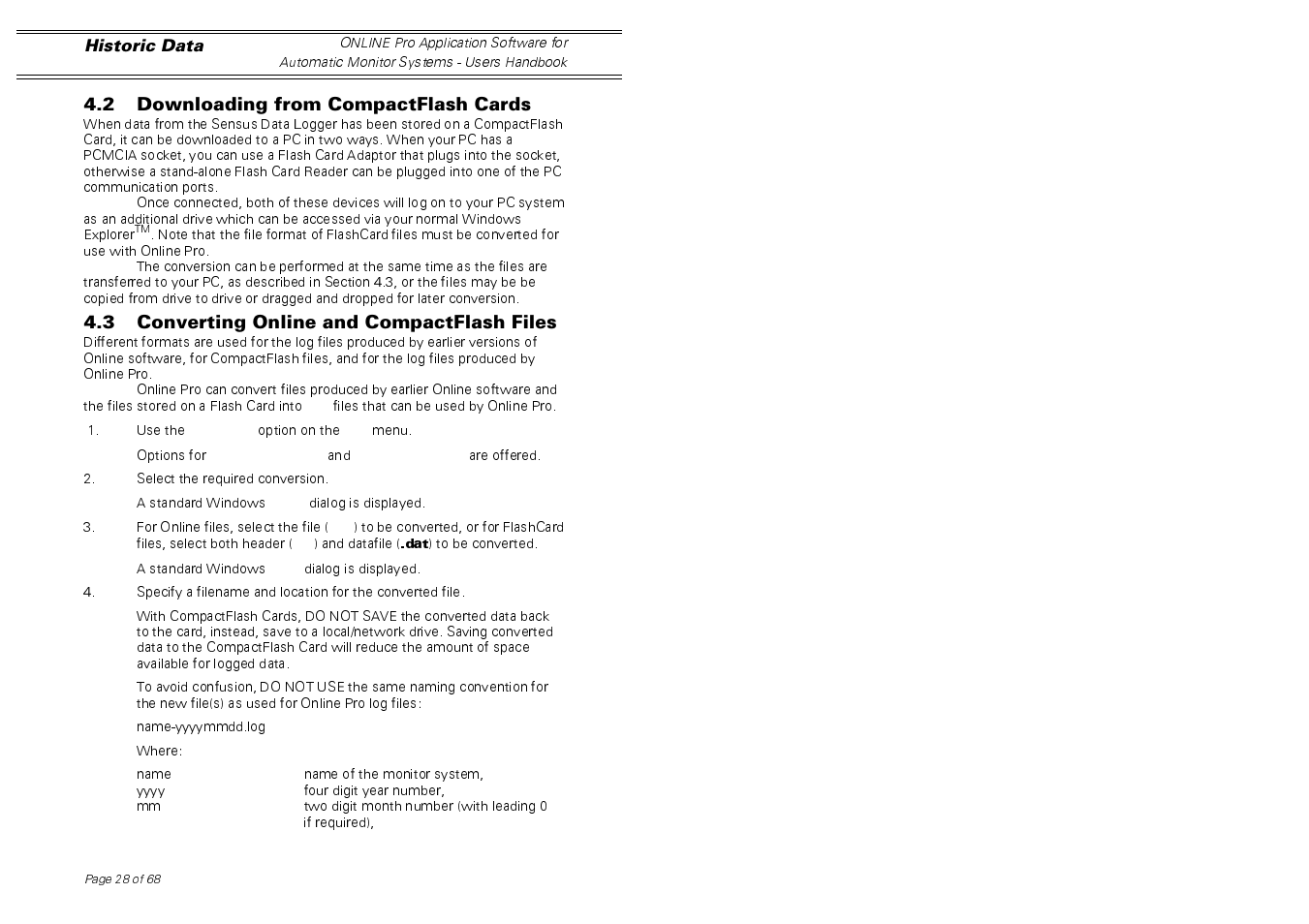 Casella CEL Software for Nomad (Standard Operation) User Manual | Page 28 / 34