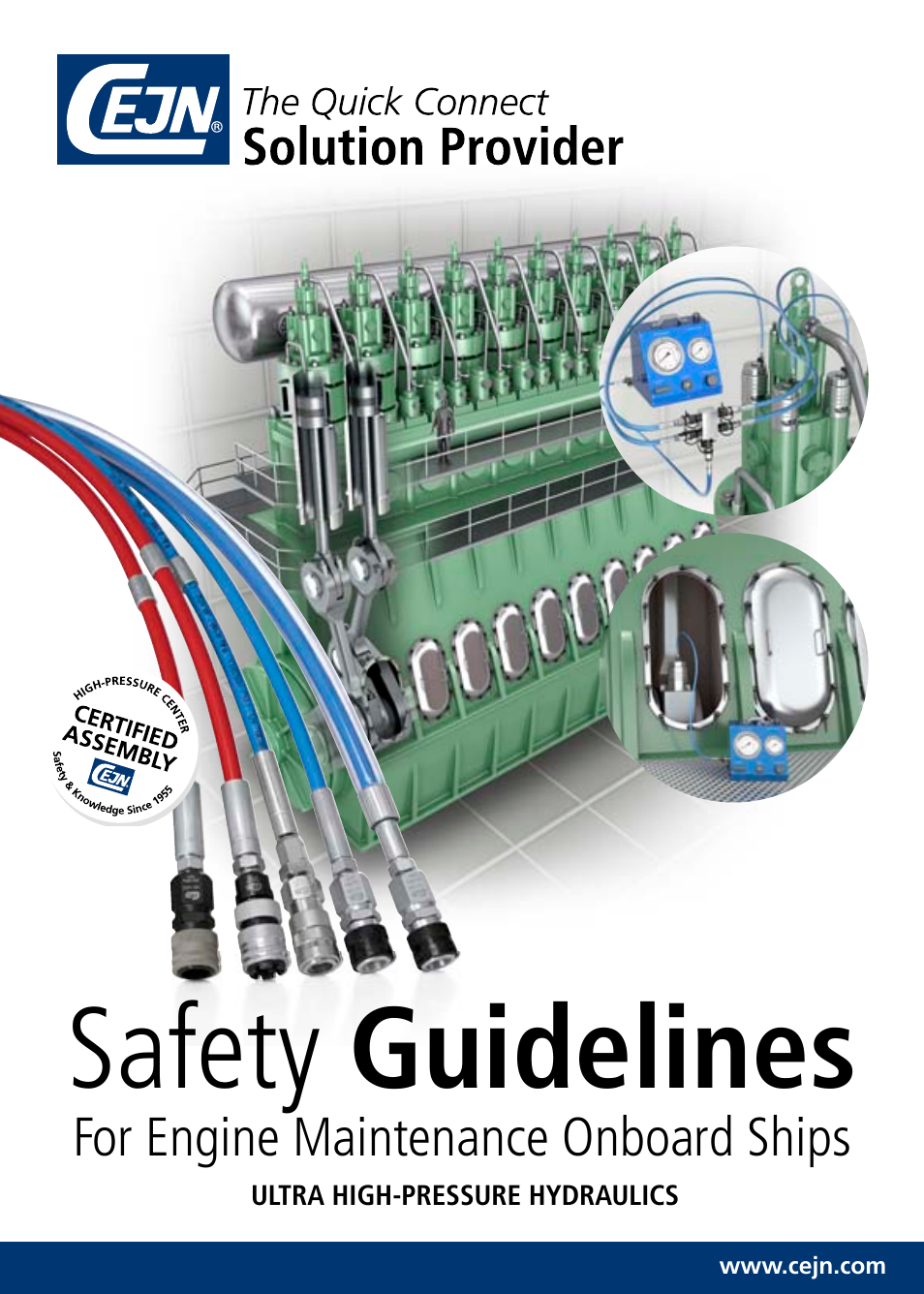 CEJN Work Safely Onboard Ships User Manual | 20 pages