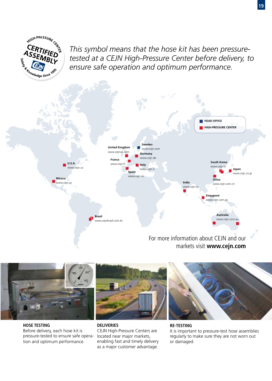 CEJN Work Safely Onboard Ships User Manual | Page 19 / 20