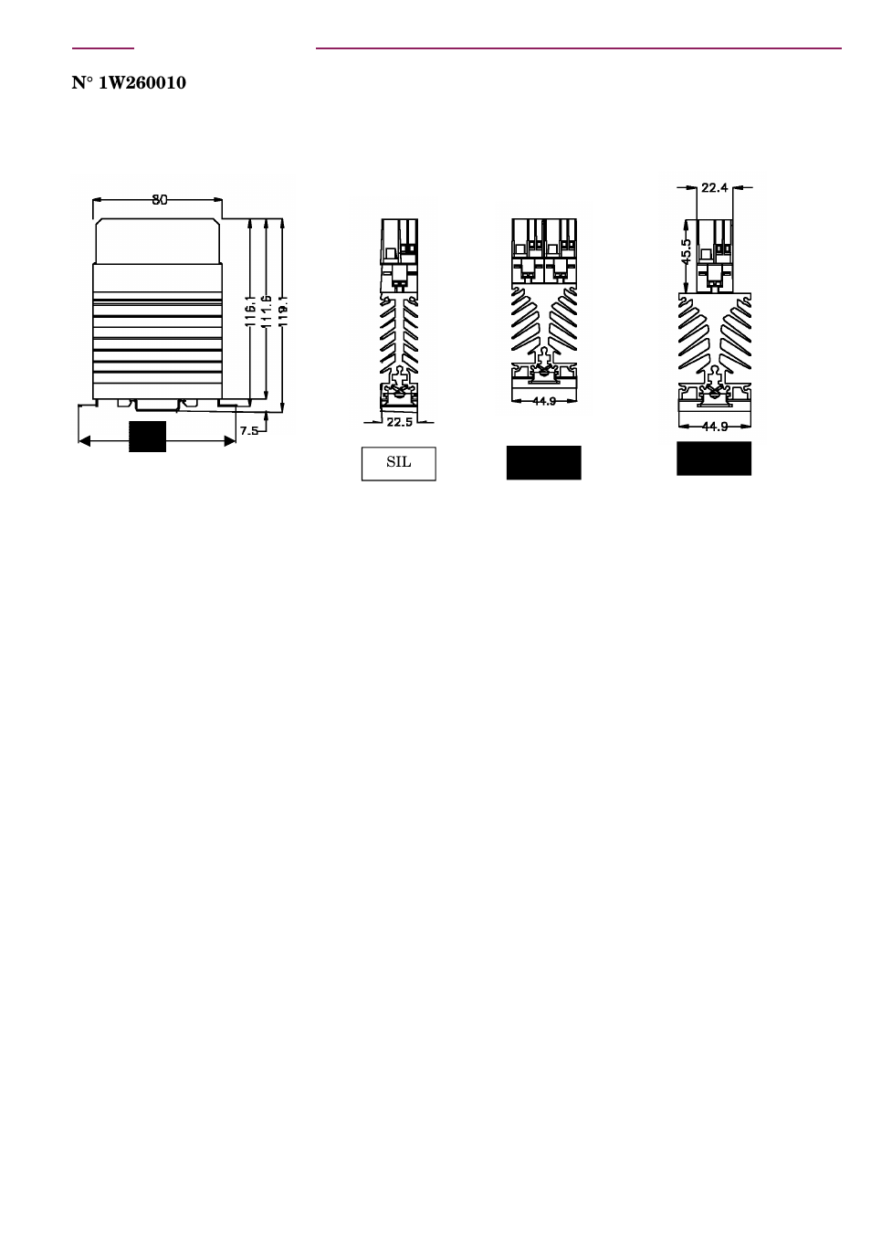 Celduc N° 1W260010 - celpac® range User Manual | Page 4 / 4