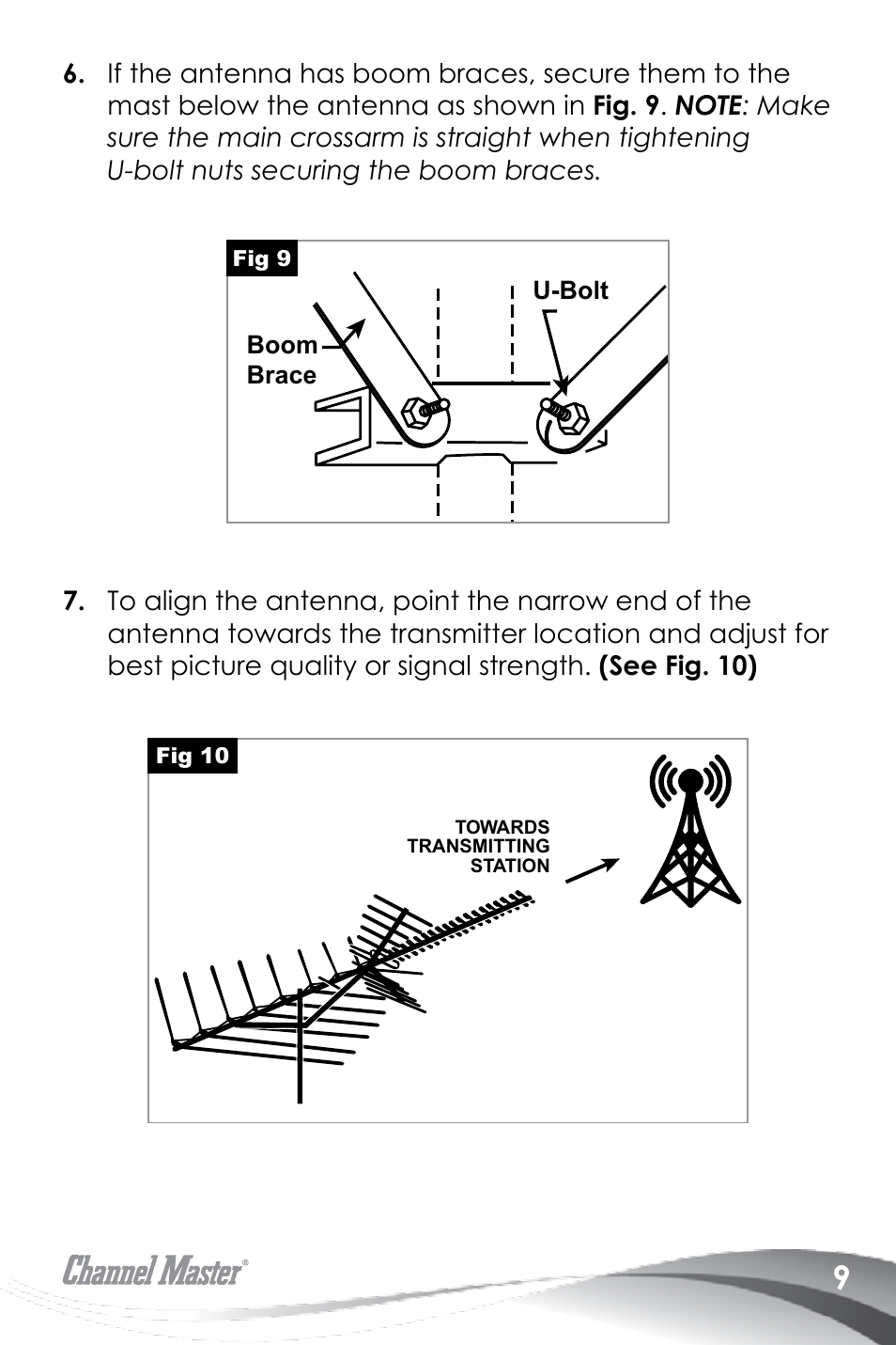 Channel Master Advantage 100 (3020) User Manual | Page 11 / 36