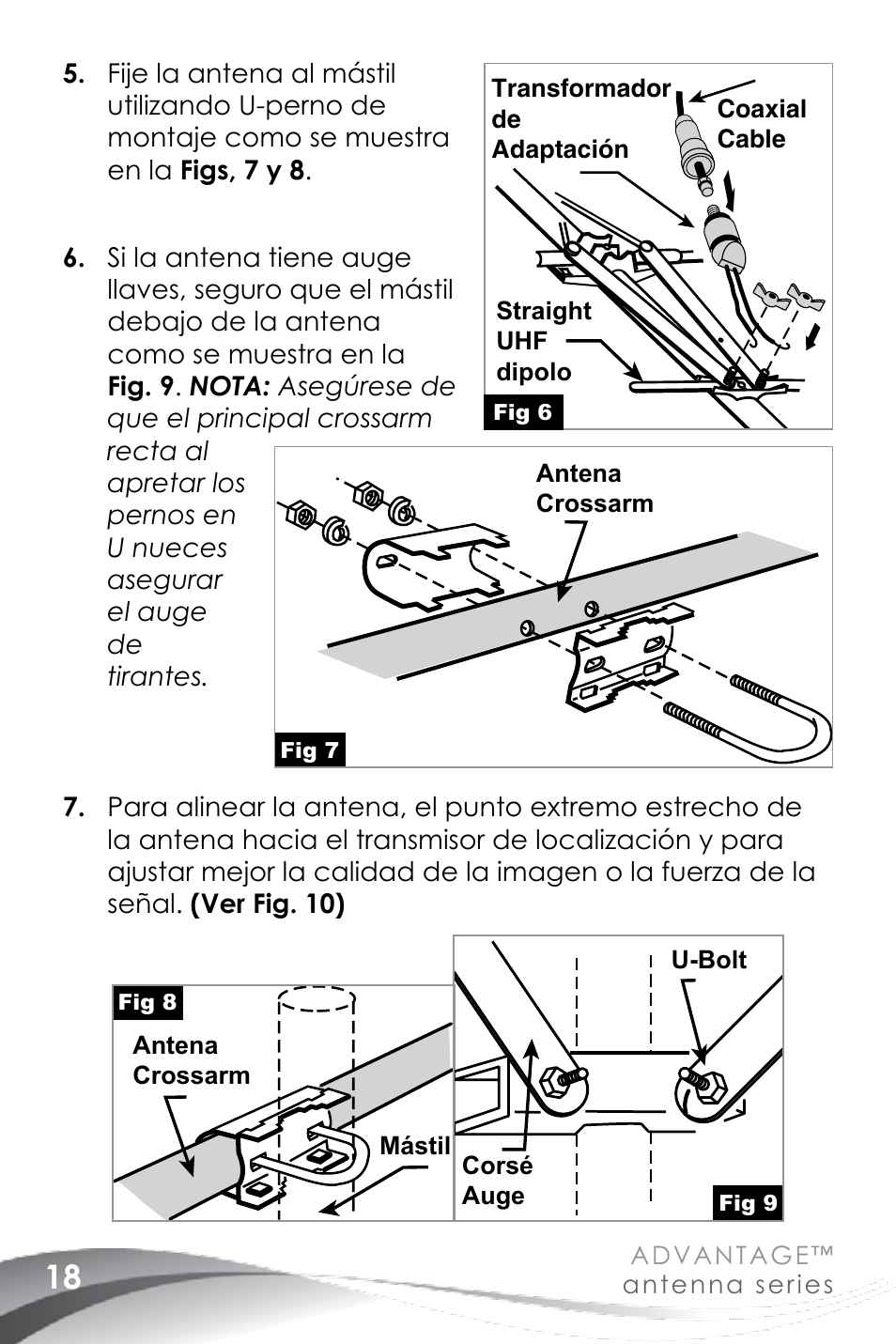 Channel Master Advantage 100 (3020) User Manual | Page 20 / 36