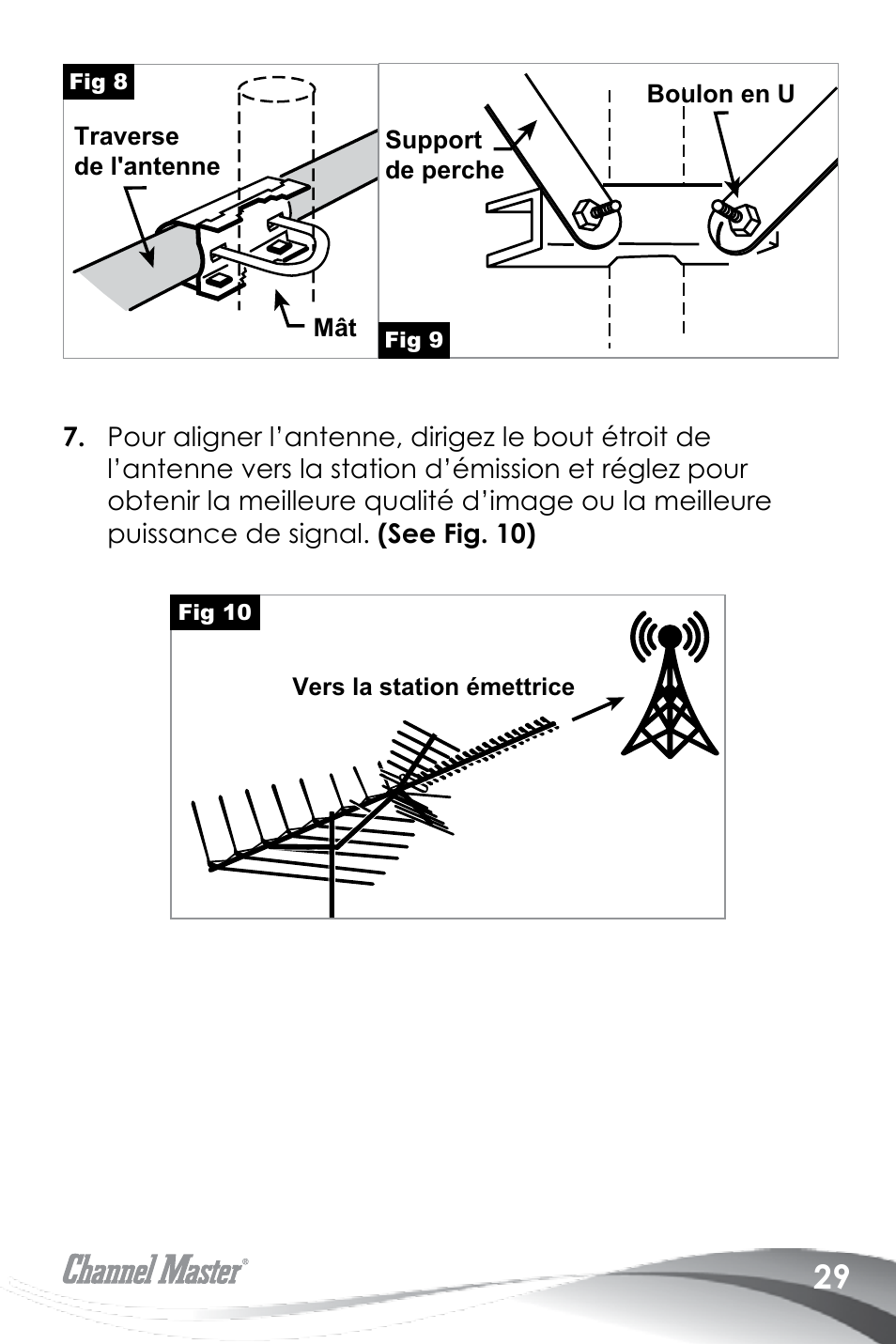 Channel Master Advantage 100 (3020) User Manual | Page 31 / 36