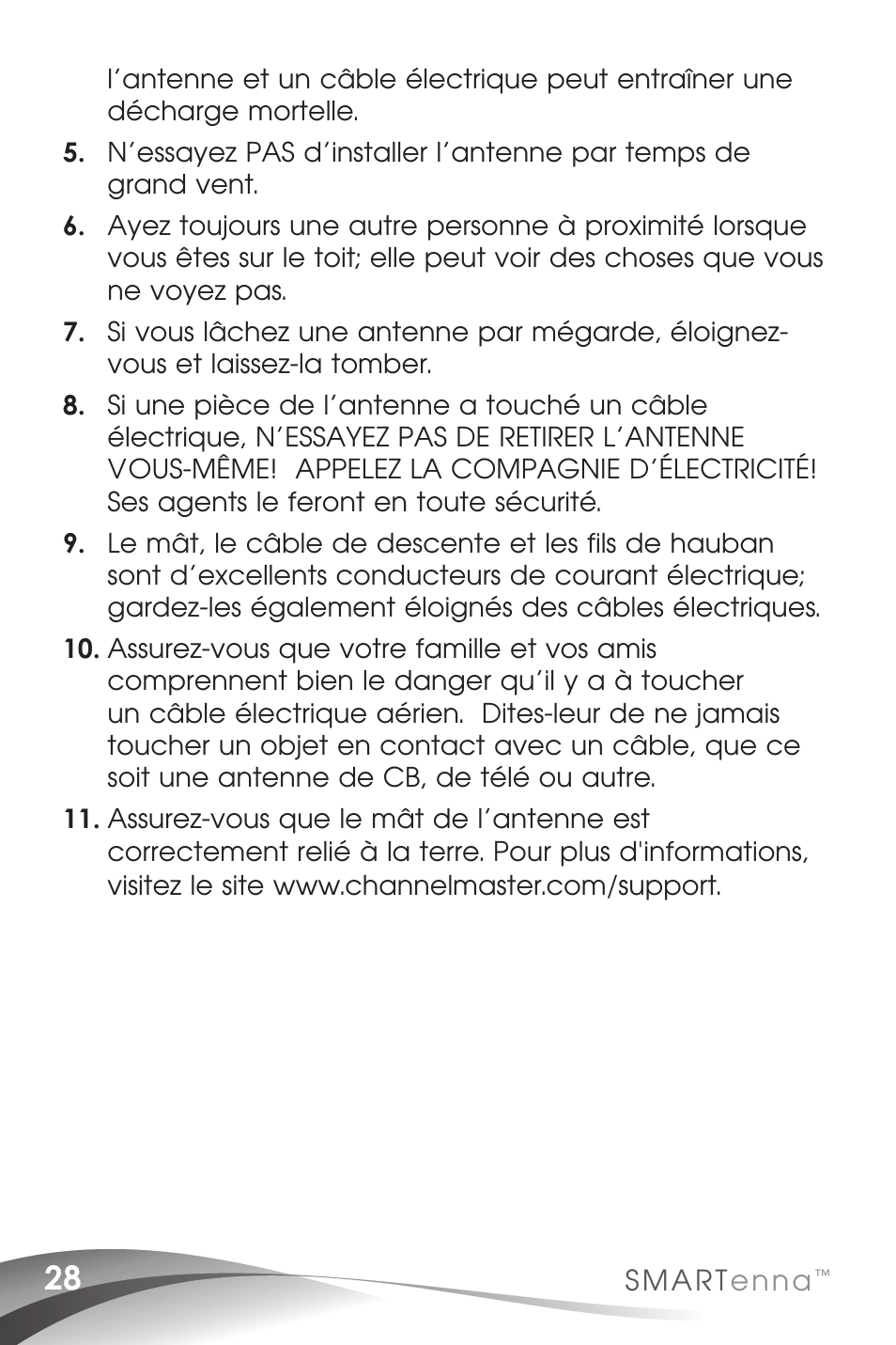 Channel Master SMARTenna (3000HD) User Manual | Page 30 / 40