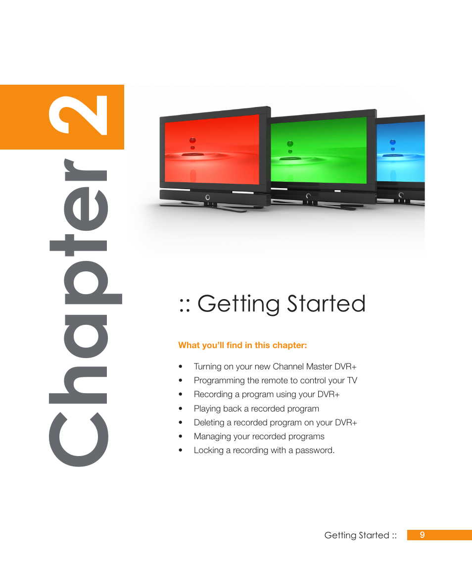 Chapter 2 | Channel Master DVR+ (7500GB16) User Manual | Page 15 / 48