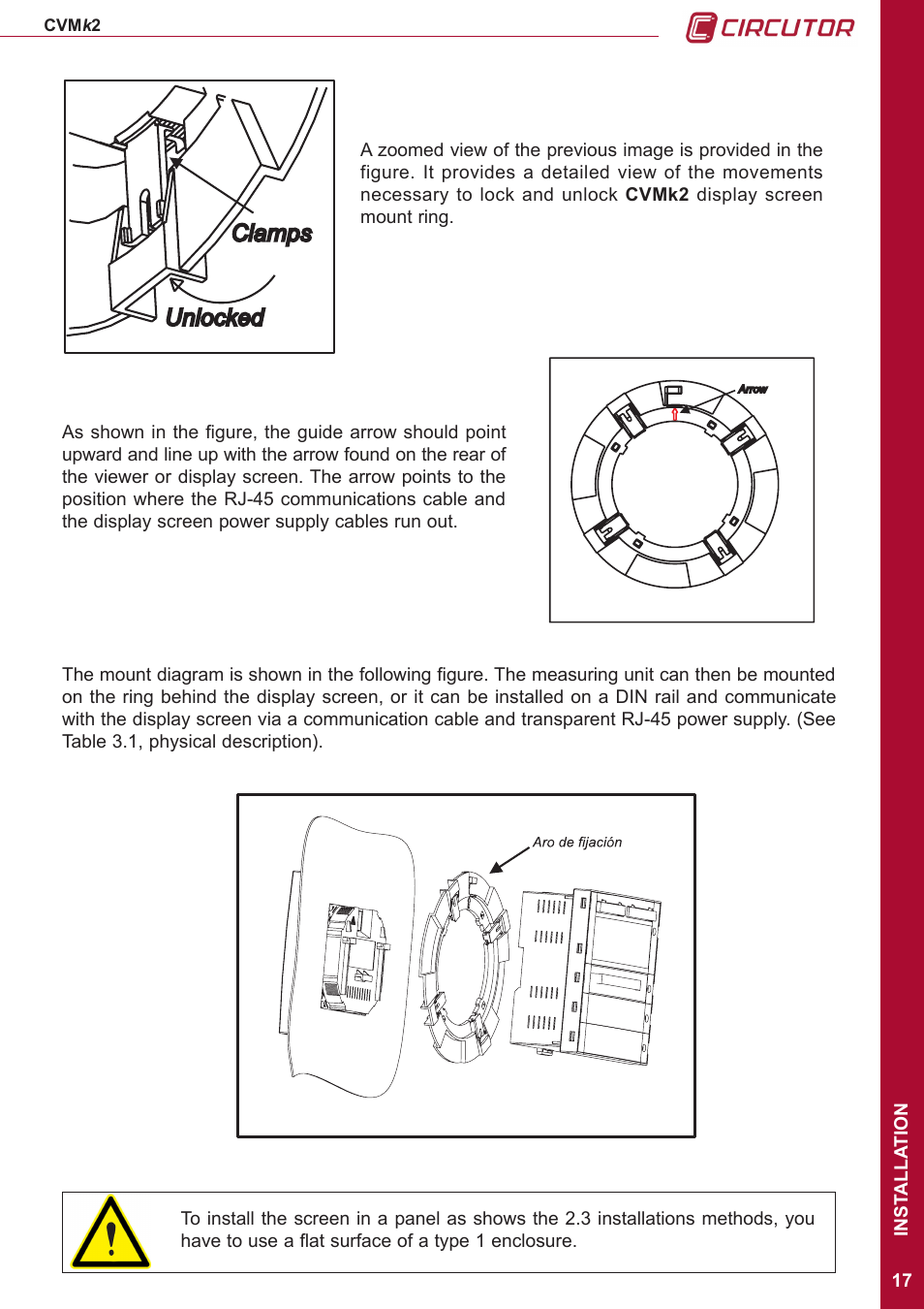 CIRCUTOR CVMk2 Series User Manual | Page 17 / 152