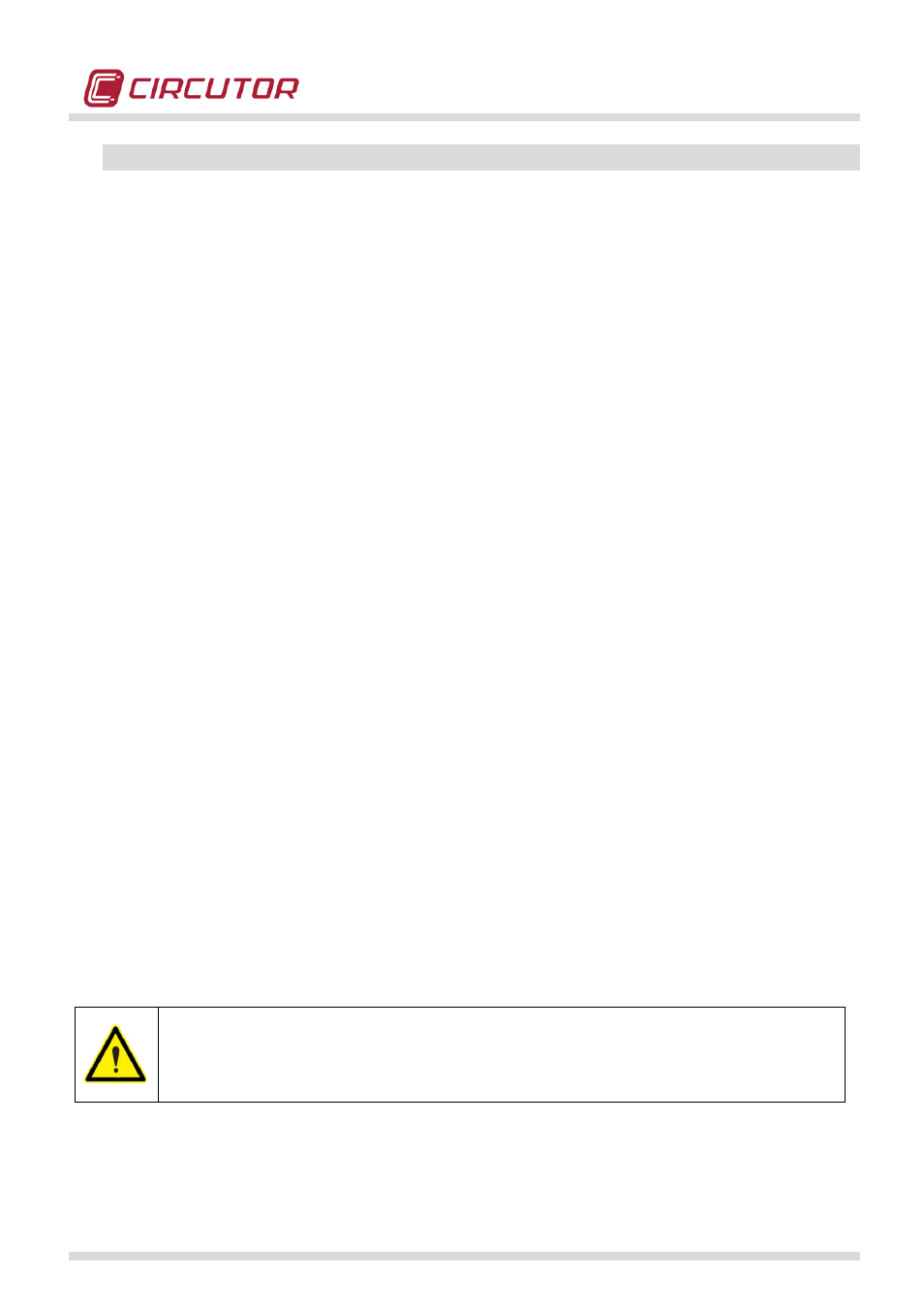 Connecting the analyzer, Auxiliary power supply, Nominal voltage of the voltage measurement circuit | Nominal current of the current measurement circuit, Operating conditions, Safety | CIRCUTOR QNA500 series User Manual | Page 13 / 111