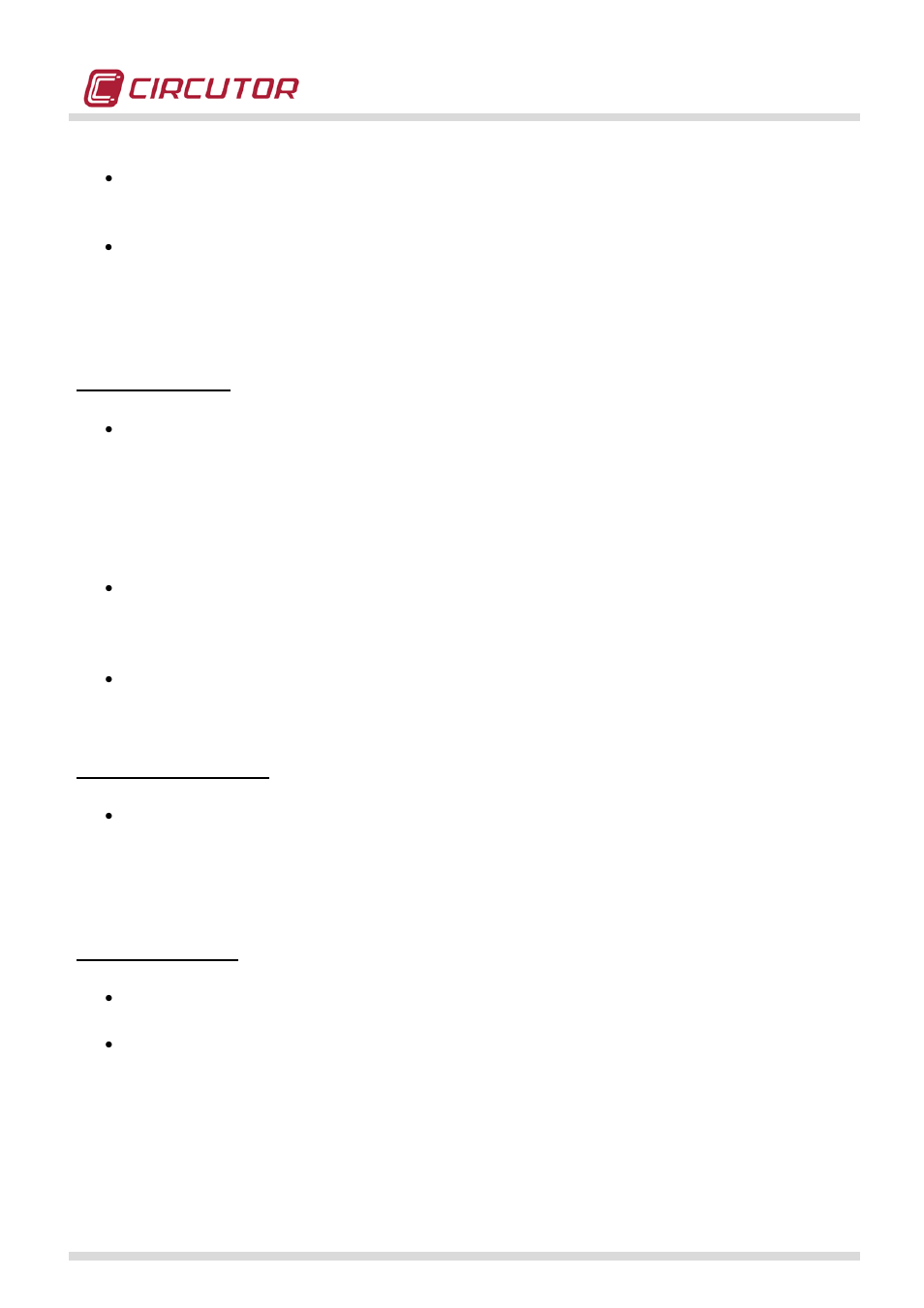 CIRCUTOR QNA500 series User Manual | Page 31 / 111