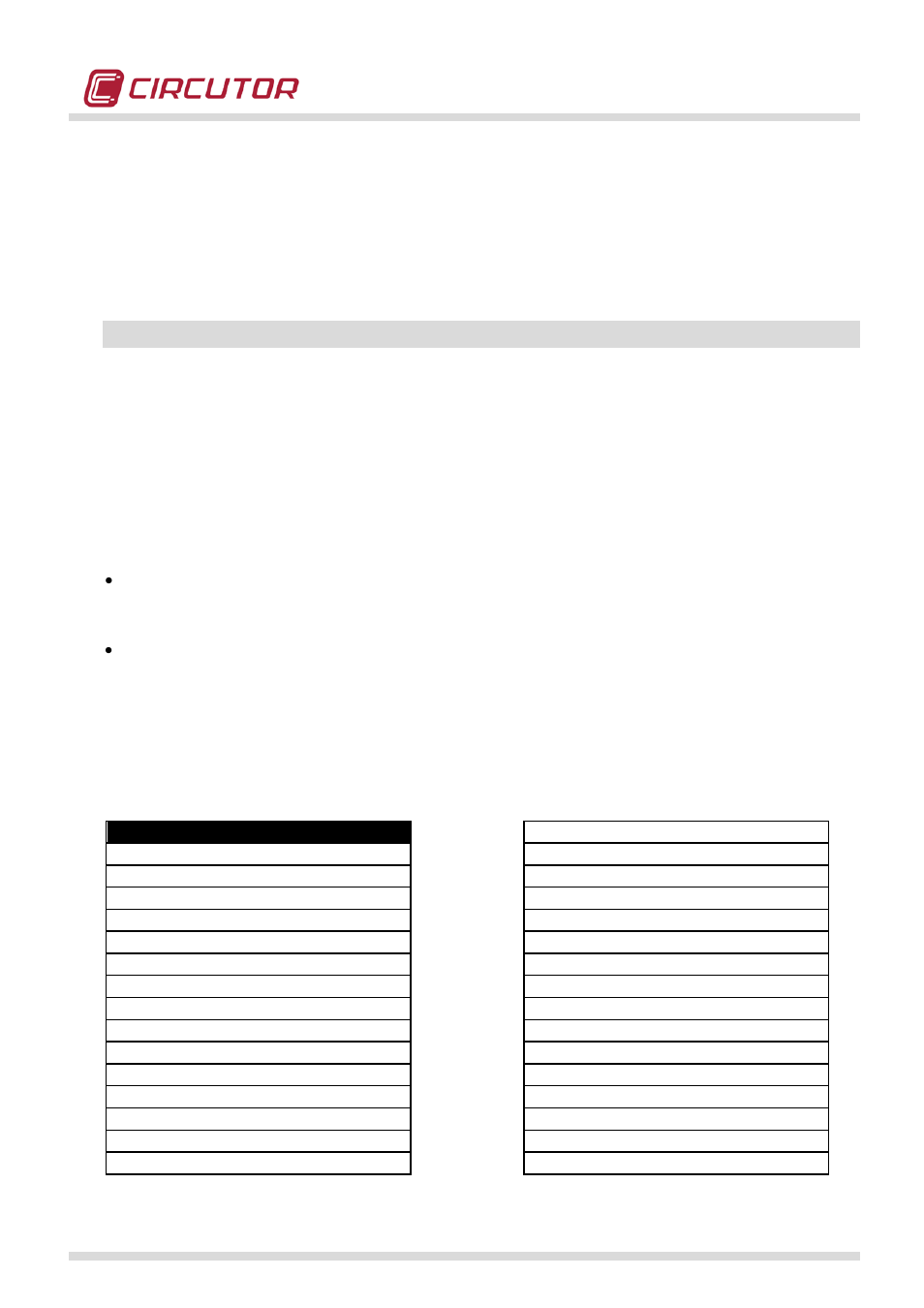 Alarm setup (digital objects) | CIRCUTOR QNA500 series User Manual | Page 35 / 111
