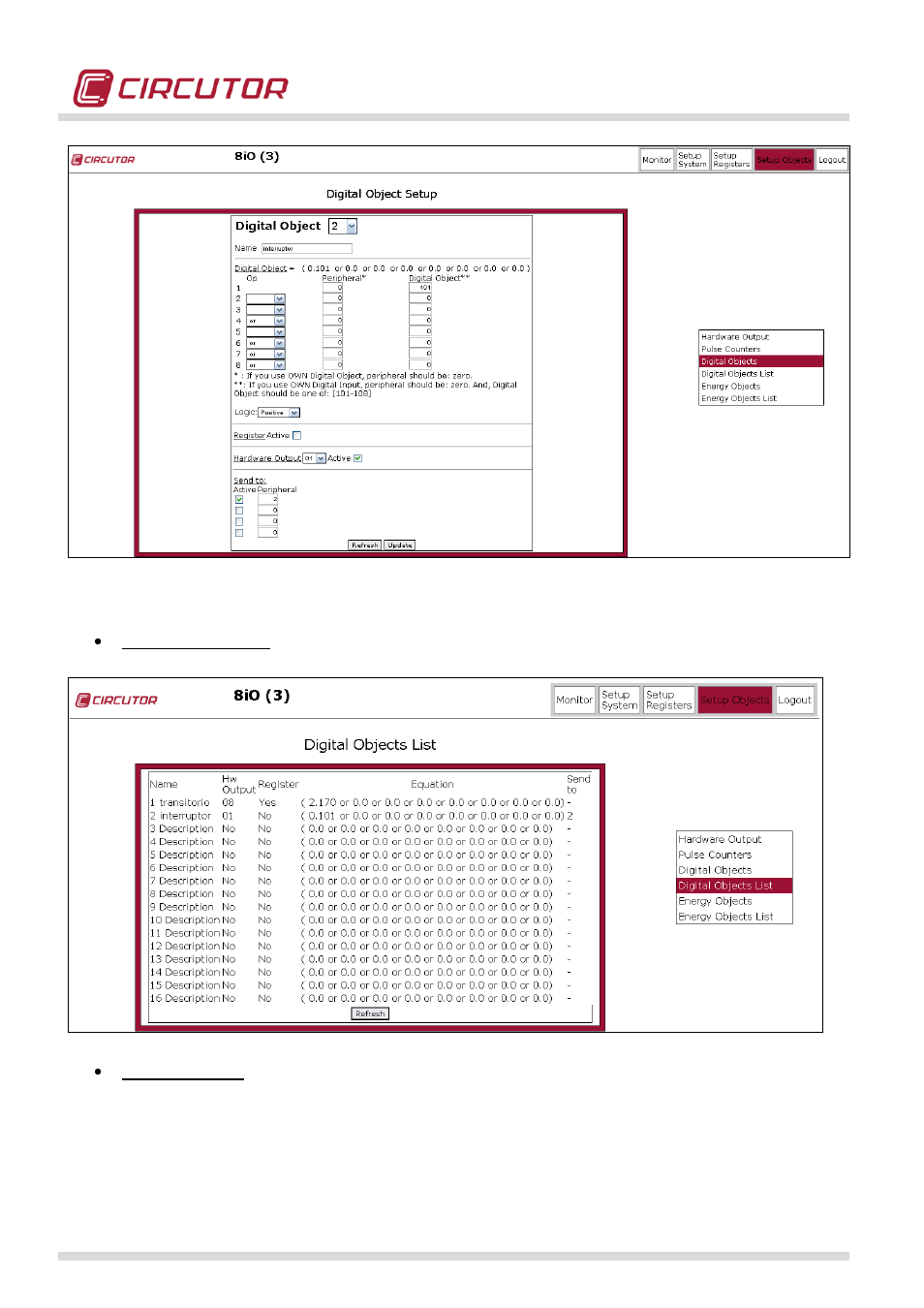 CIRCUTOR QNA500 series User Manual | Page 80 / 111