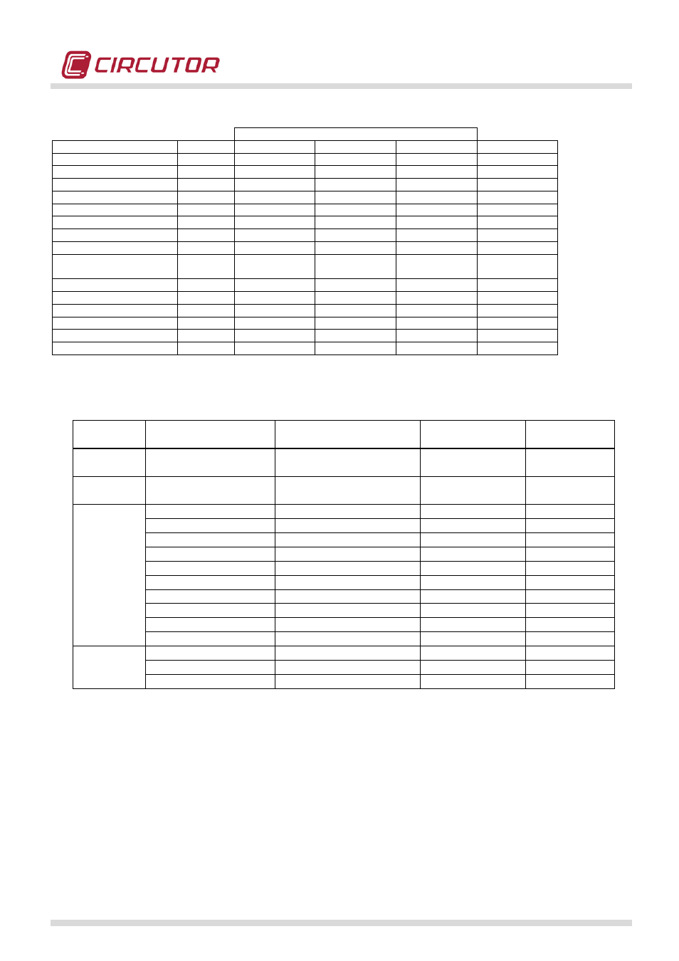Tariffs configuration | CIRCUTOR QNA500 series User Manual | Page 91 / 111
