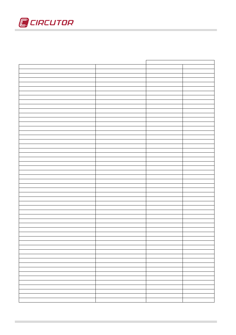 Monitoring variables last month | CIRCUTOR QNA500 series User Manual | Page 96 / 111