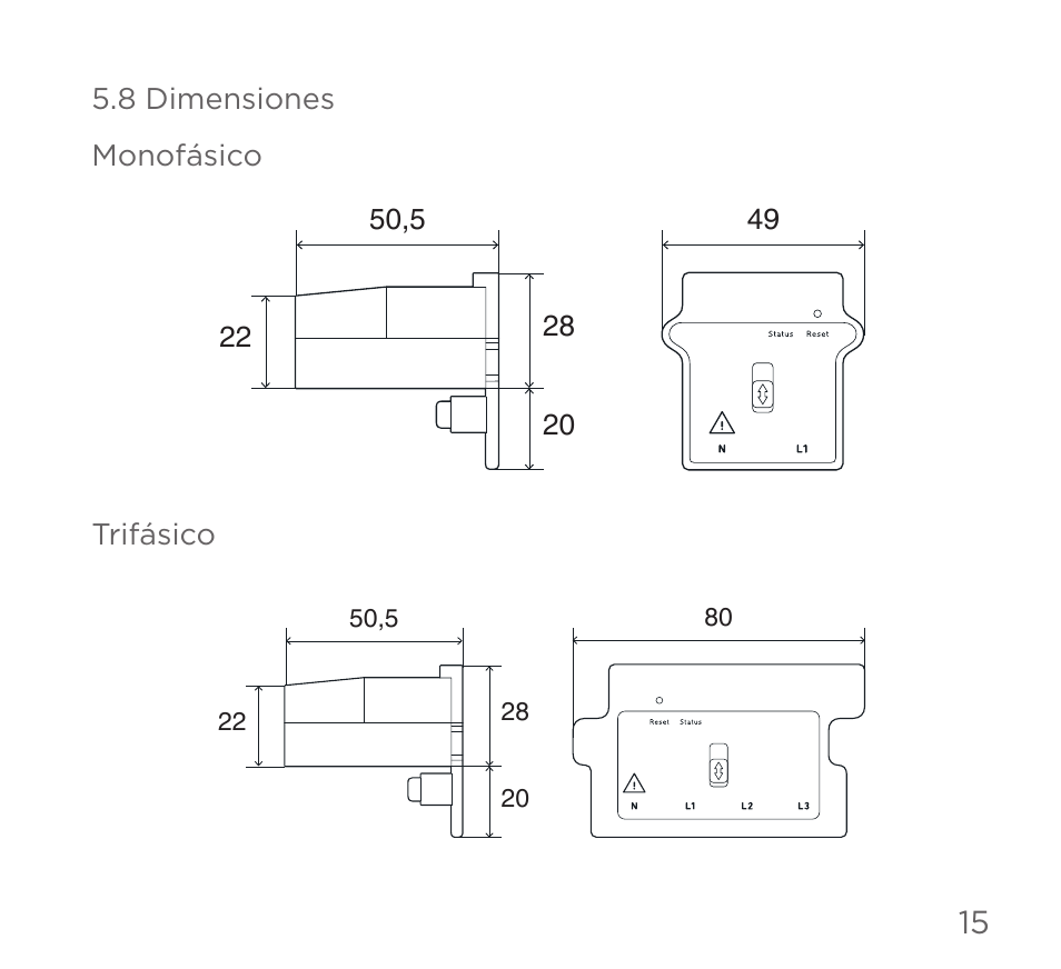 CIRCUTOR Wi-beee Series User Manual | Page 19 / 32