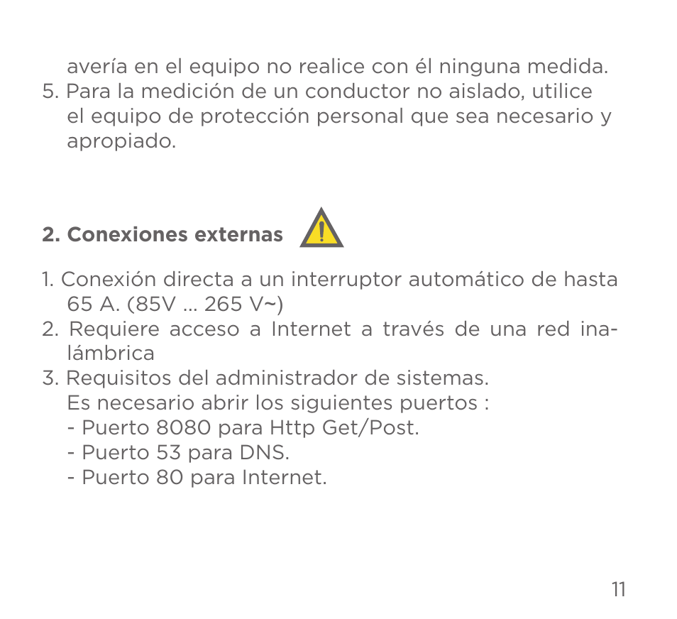 CIRCUTOR Wi-beee Series User Manual | Page 23 / 32