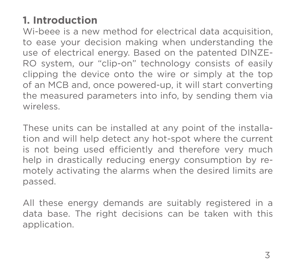 CIRCUTOR Wi-beee Series User Manual | Page 3 / 32