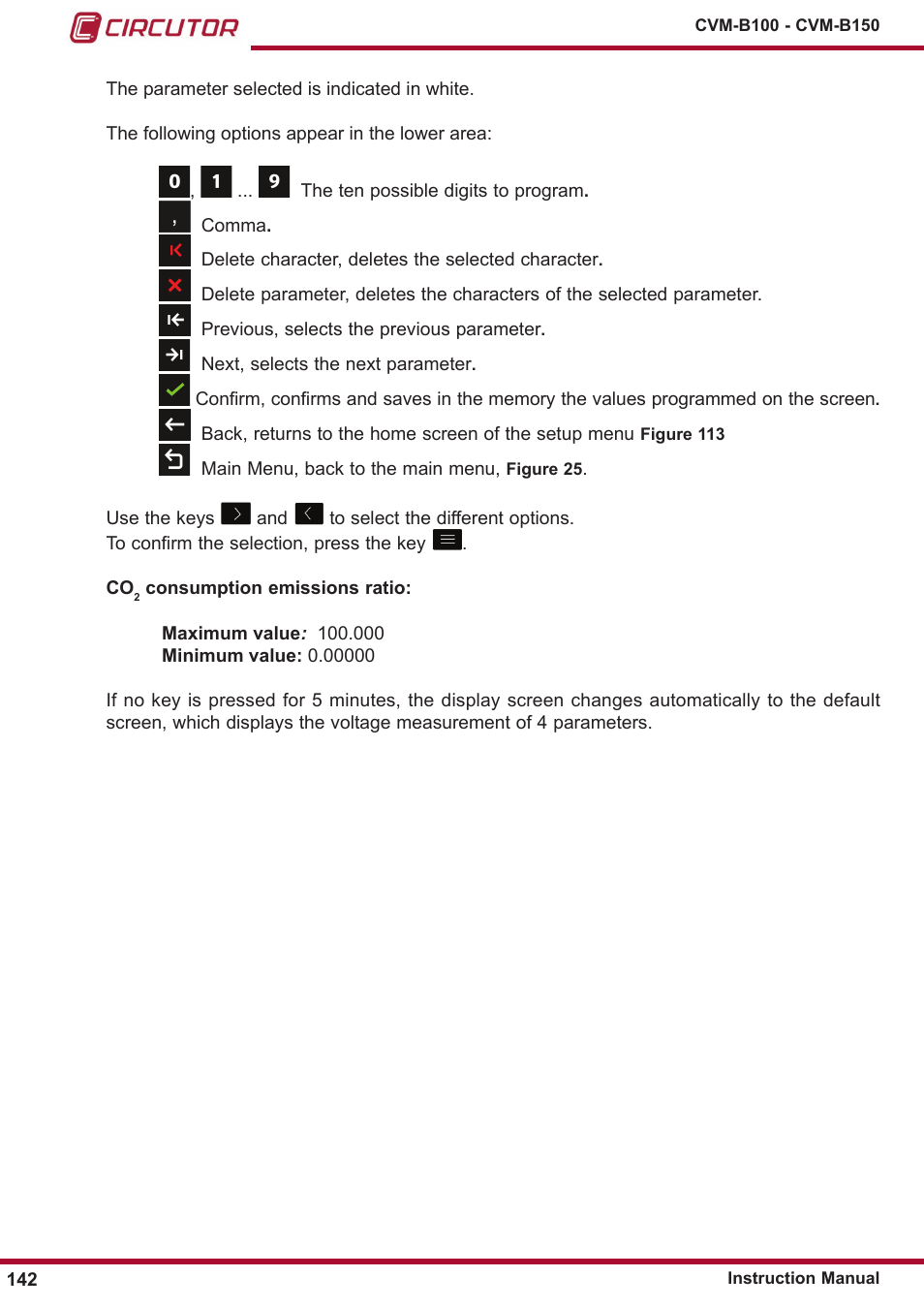 CIRCUTOR CVM-B Series User Manual | Page 142 / 320