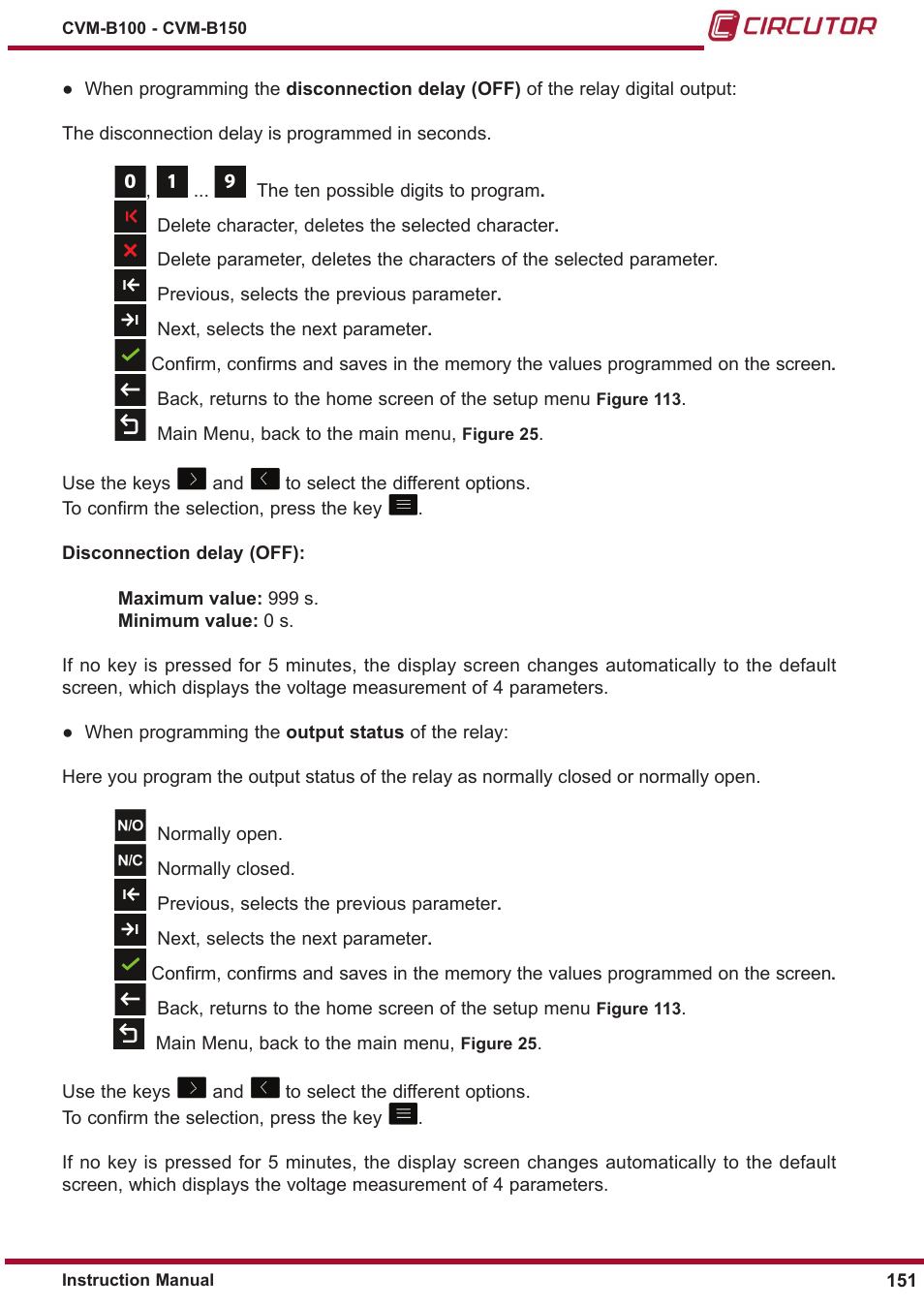 CIRCUTOR CVM-B Series User Manual | Page 151 / 320