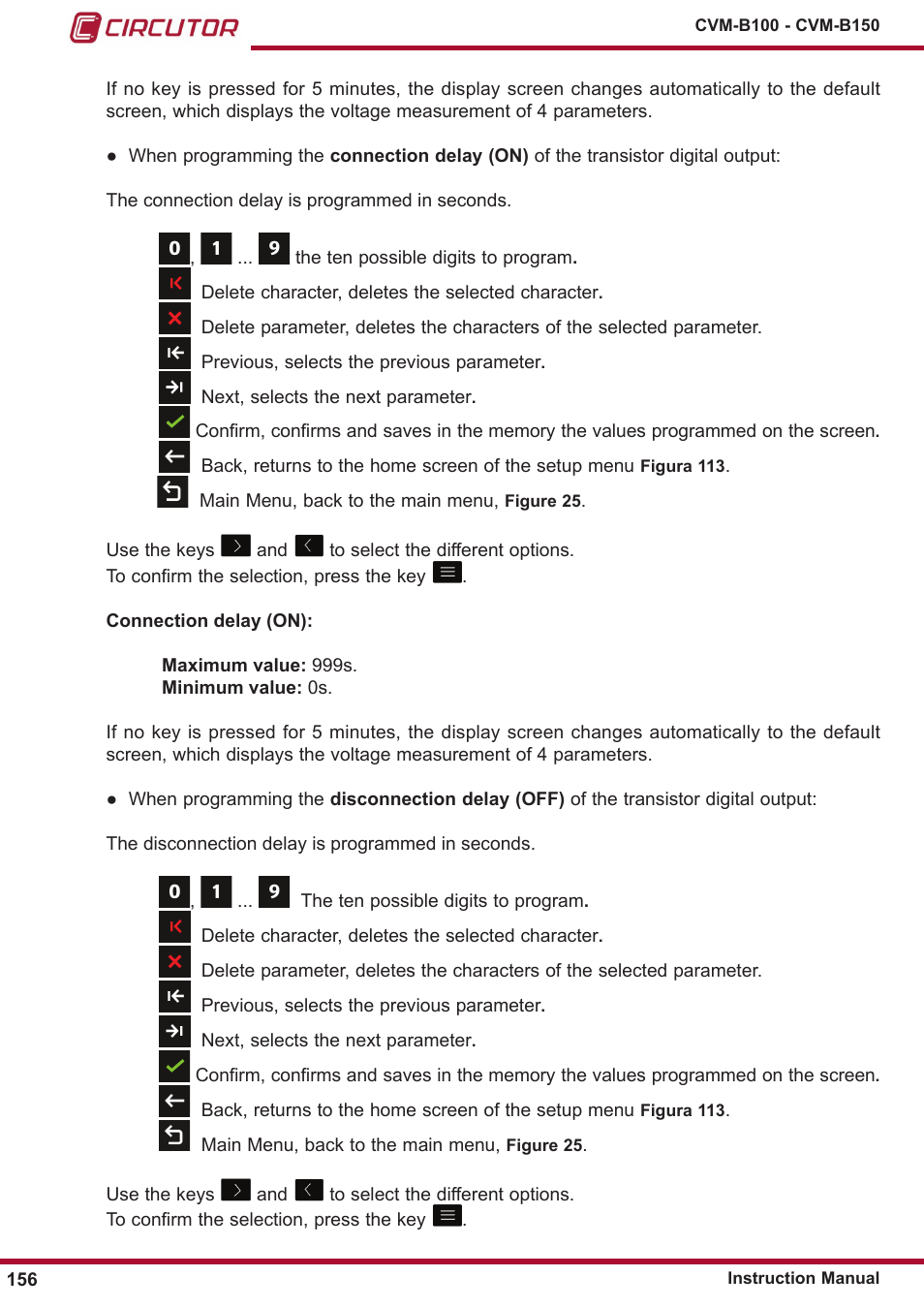 CIRCUTOR CVM-B Series User Manual | Page 156 / 320