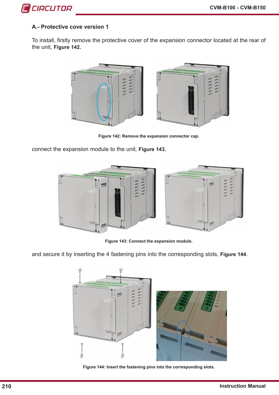 CIRCUTOR CVM-B Series User Manual | Page 210 / 320