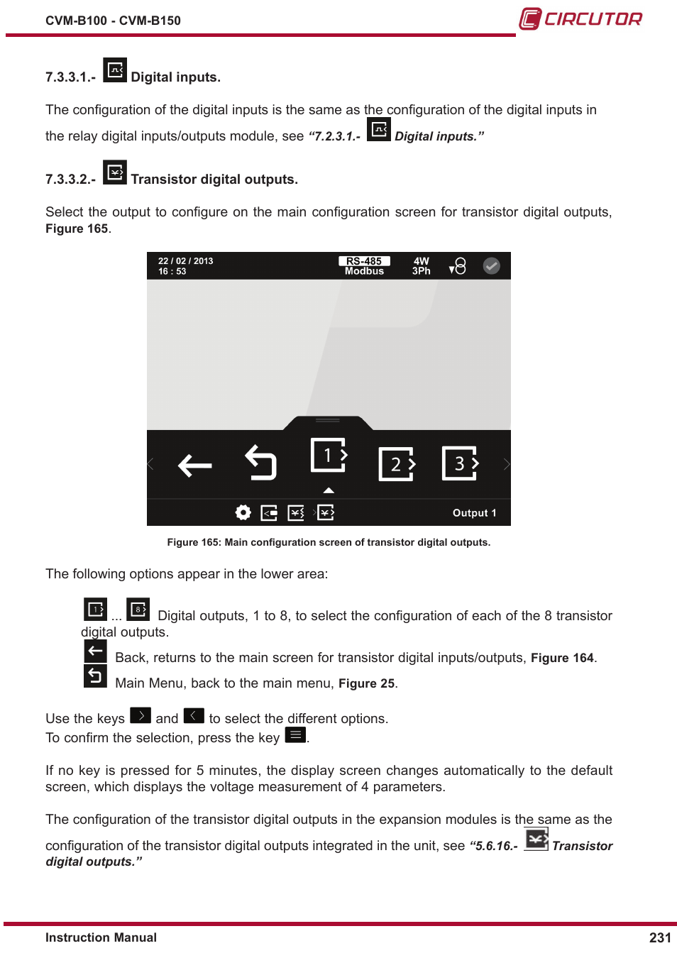 CIRCUTOR CVM-B Series User Manual | Page 231 / 320