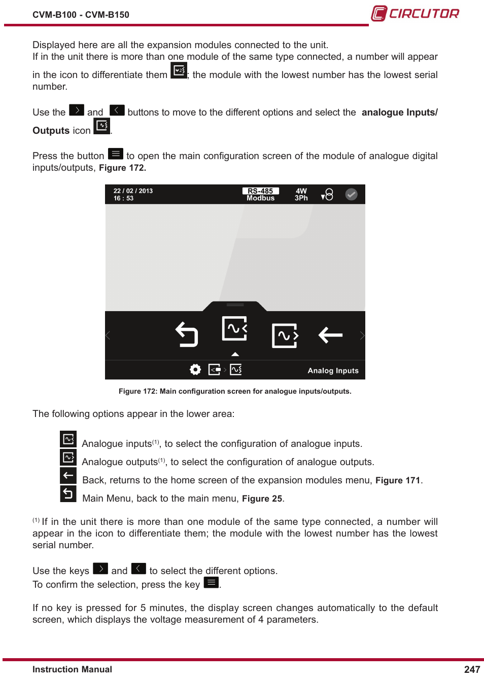 CIRCUTOR CVM-B Series User Manual | Page 247 / 320