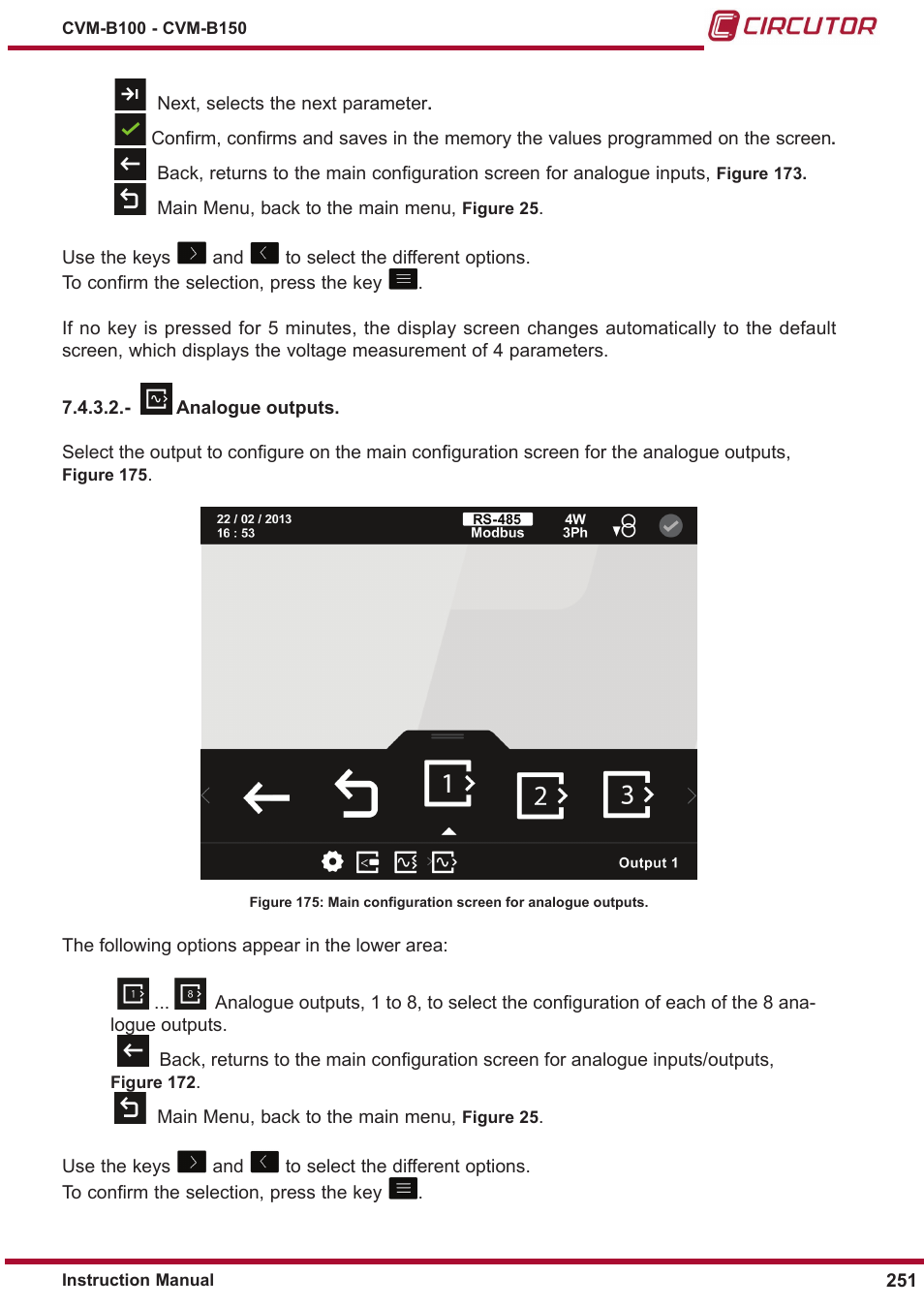 CIRCUTOR CVM-B Series User Manual | Page 251 / 320