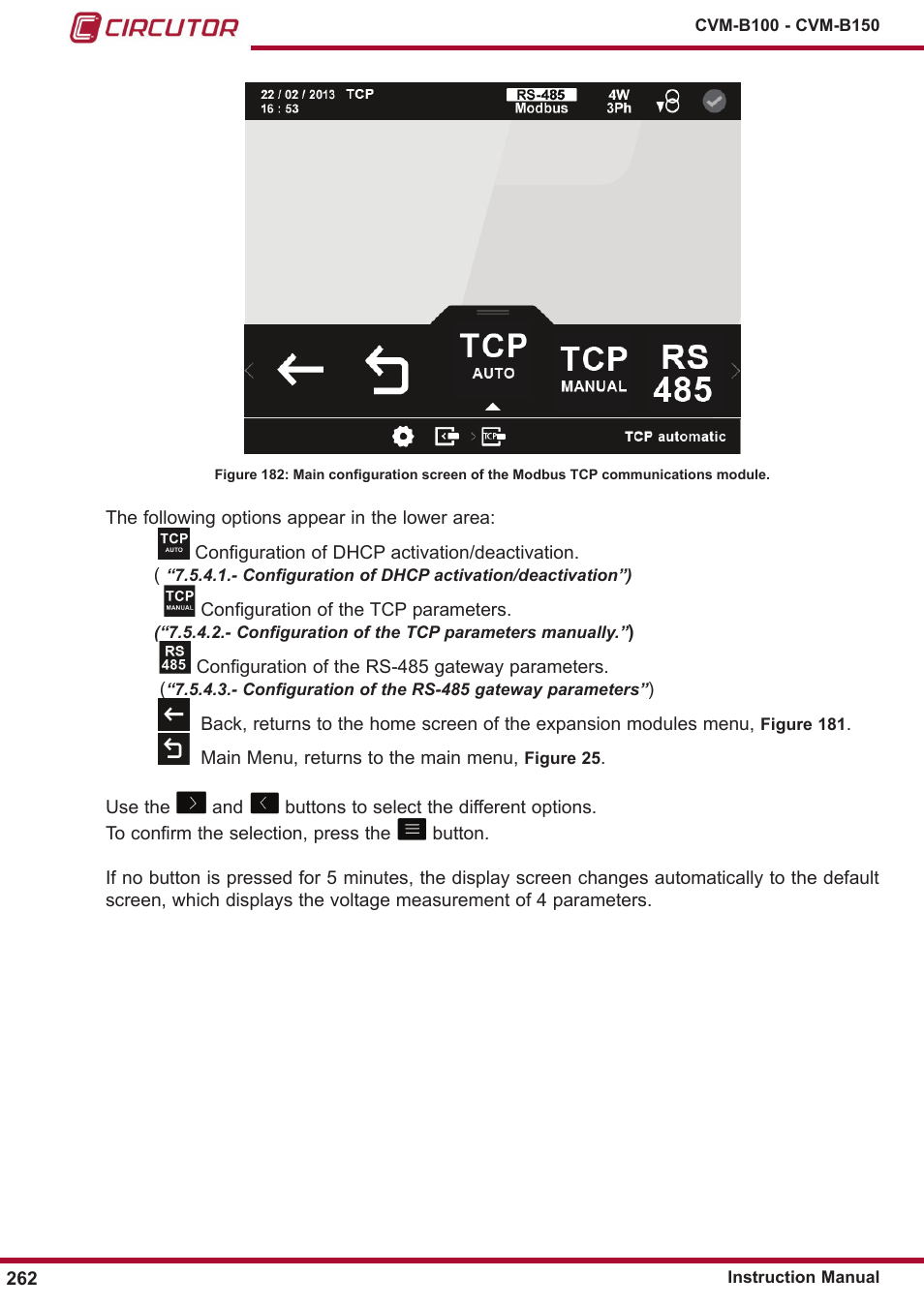 CIRCUTOR CVM-B Series User Manual | Page 262 / 320