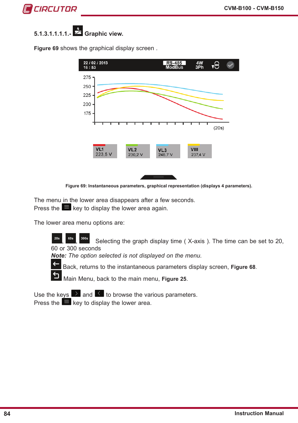 CIRCUTOR CVM-B Series User Manual | Page 84 / 320