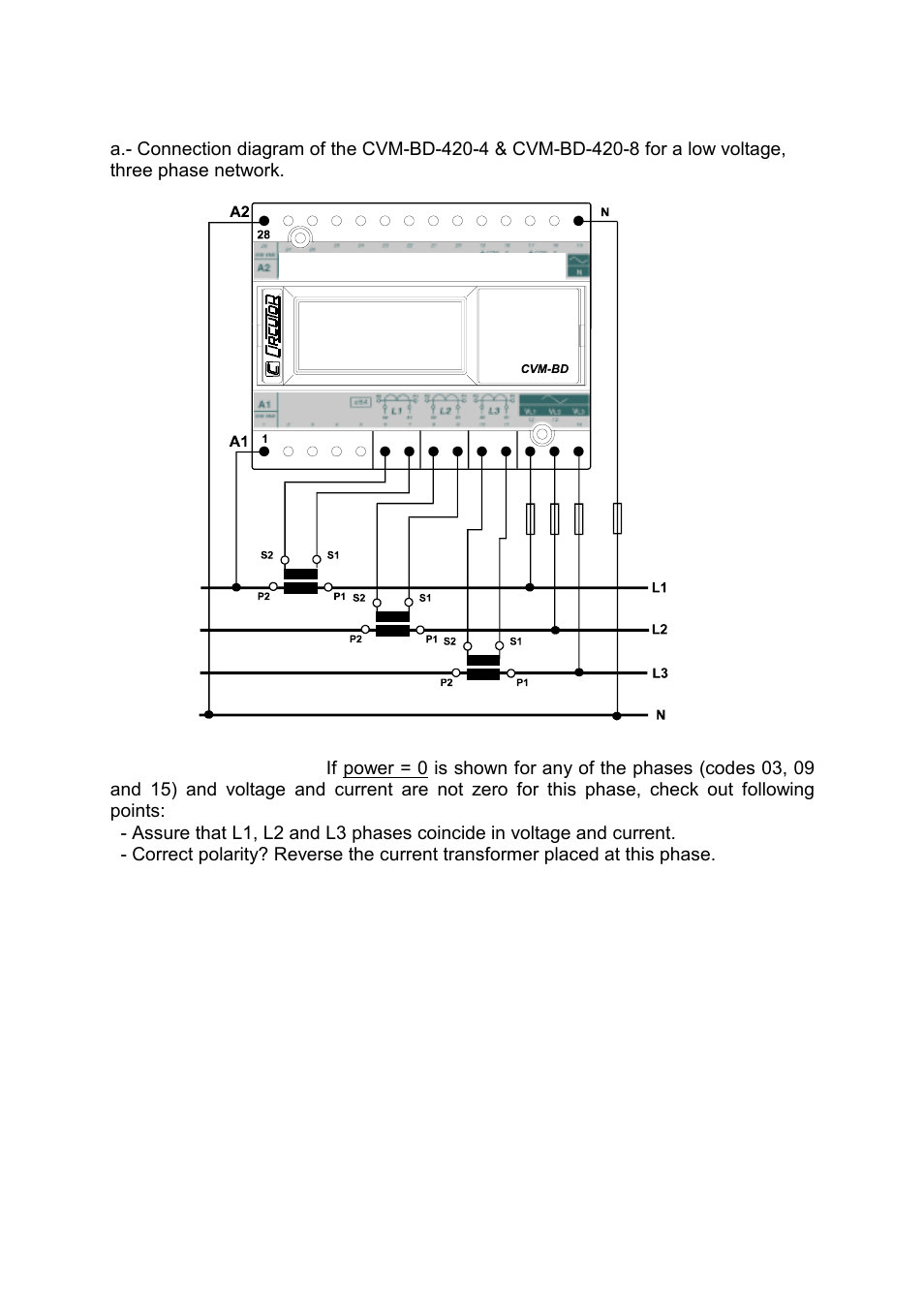 CIRCUTOR CVM-BD Series User Manual | Page 11 / 32