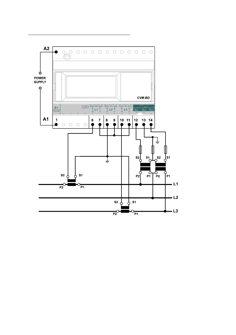 CIRCUTOR CVM-BD Series User Manual | Page 14 / 32