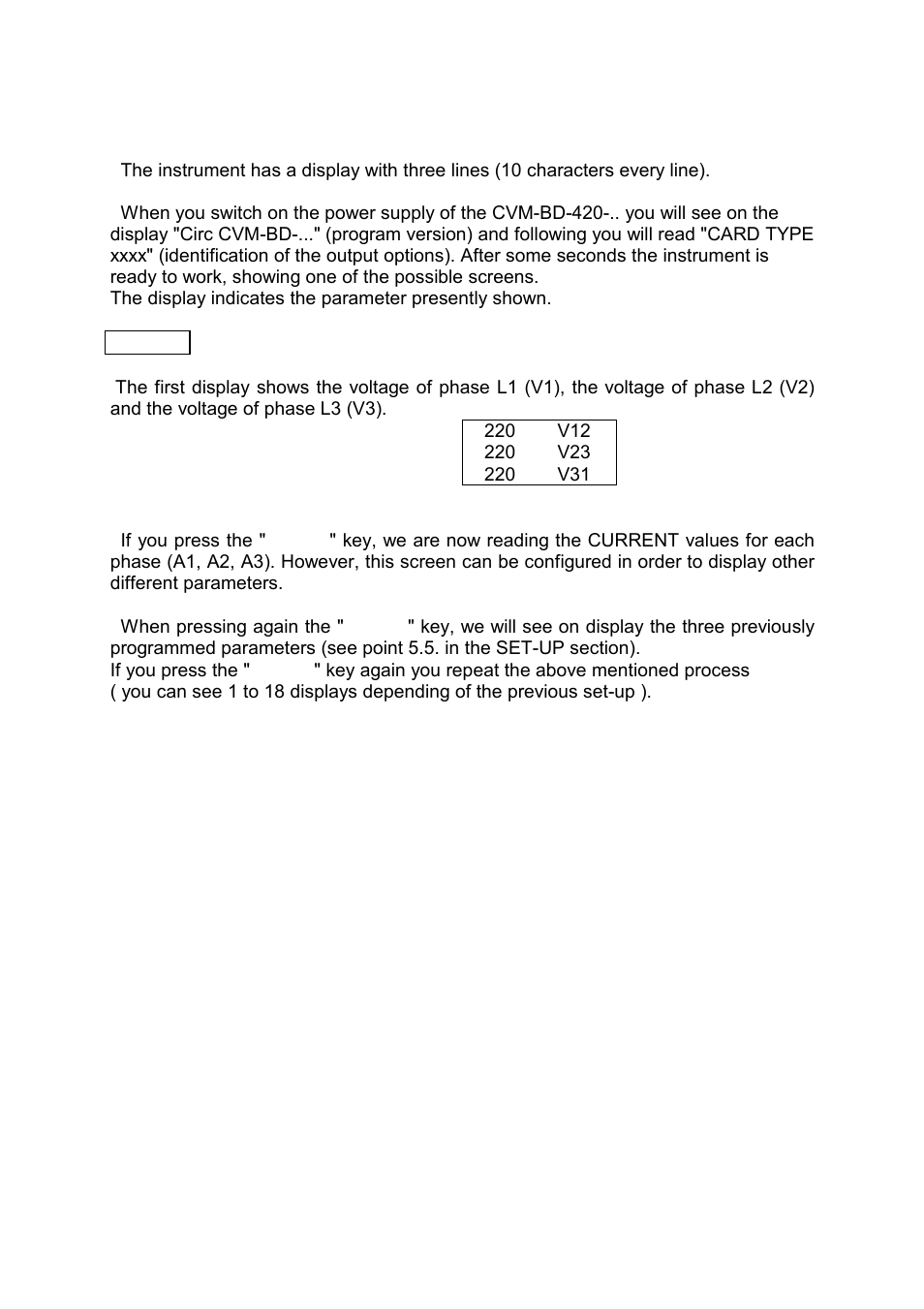 CIRCUTOR CVM-BD Series User Manual | Page 15 / 32