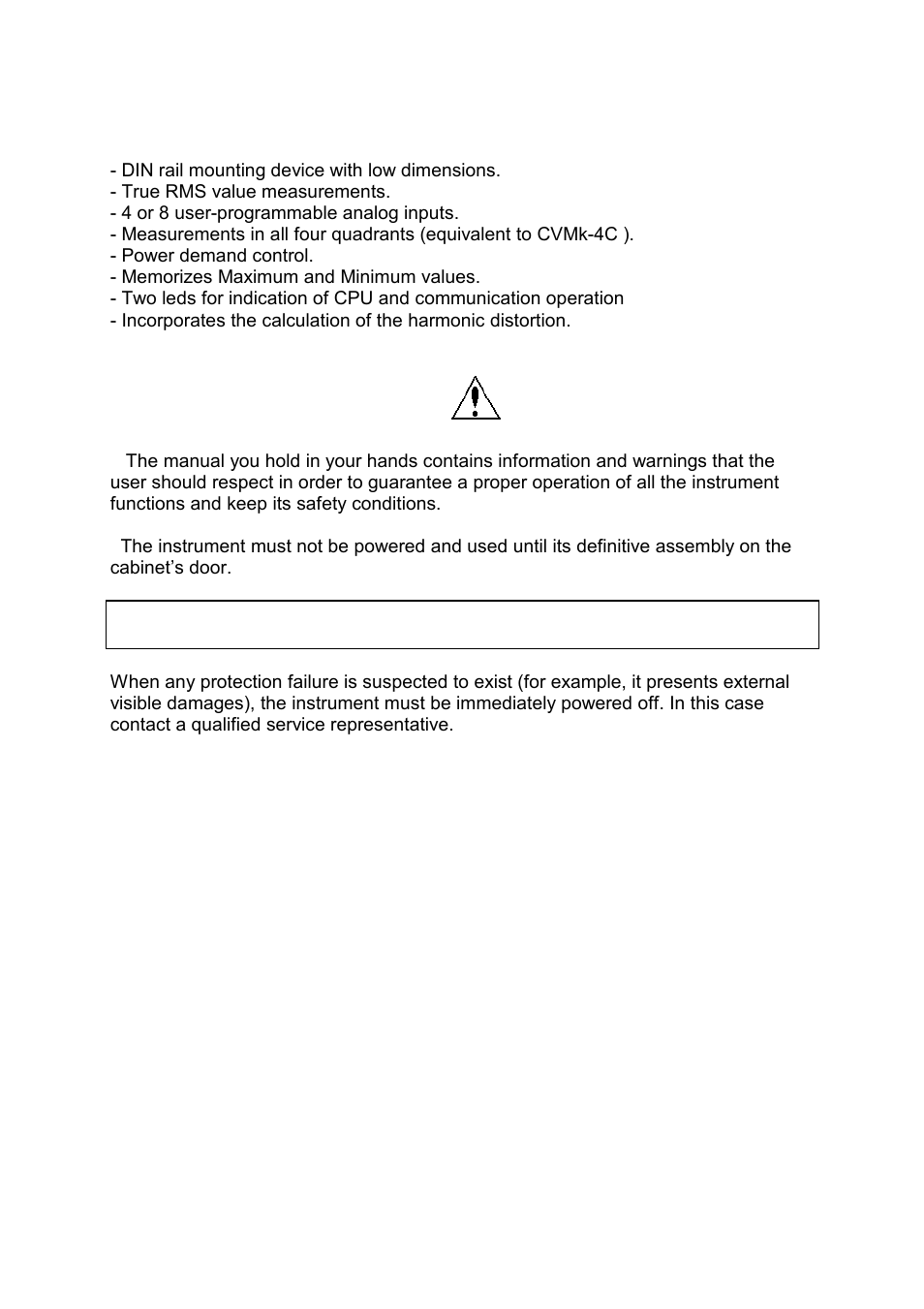 CIRCUTOR CVM-BD Series User Manual | Page 7 / 32