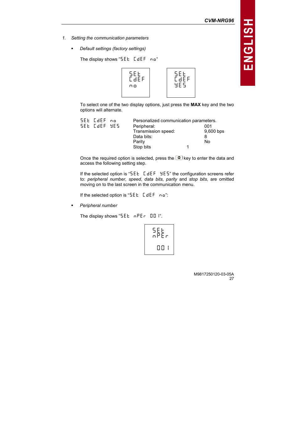 M?n {hj_l, M_n {=^_` {hi {m_n {=^_` {s_m | CIRCUTOR CVM-NRG96 Series (Available until stocks) User Manual | Page 27 / 38