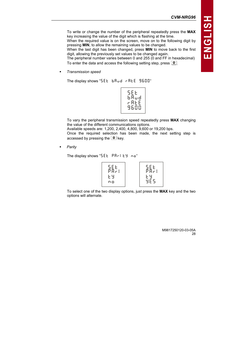 M?n {\[o^ {l[n_ {30, M_n {j[lc {ns {hi {m_n {j[lc {ns {s_m | CIRCUTOR CVM-NRG96 Series (Available until stocks) User Manual | Page 28 / 38