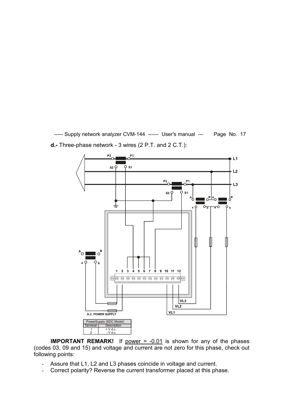CIRCUTOR CVM144 Series User Manual | Page 18 / 58