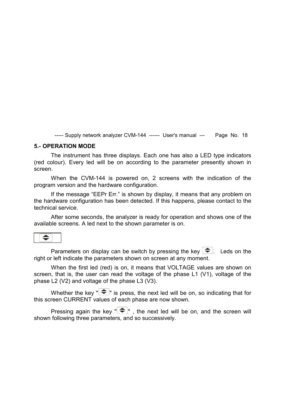 CIRCUTOR CVM144 Series User Manual | Page 19 / 58