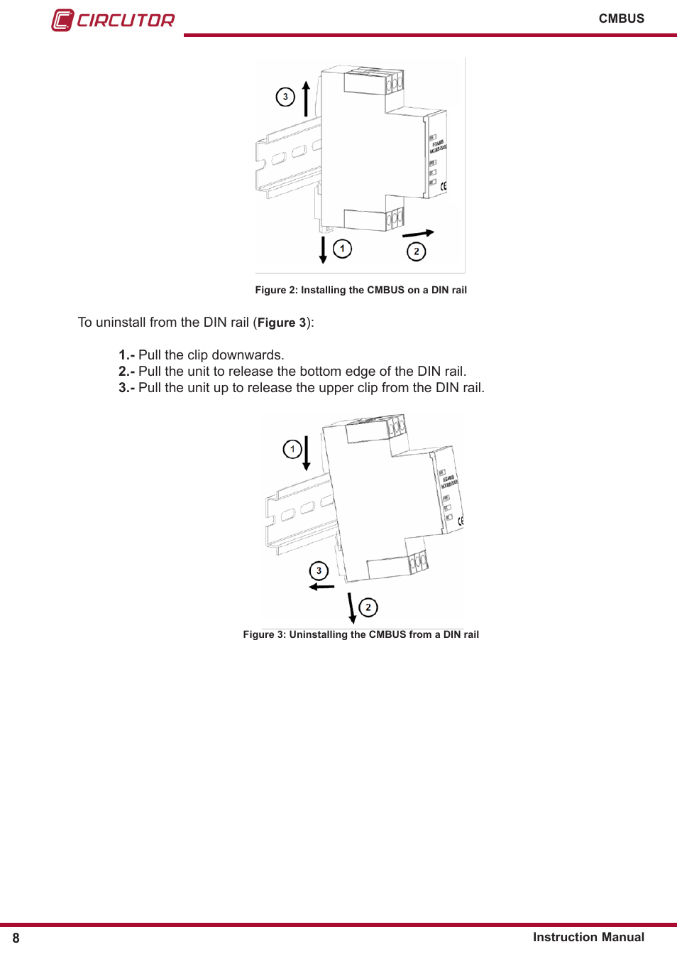 CIRCUTOR CMBUS series User Manual | Page 8 / 24